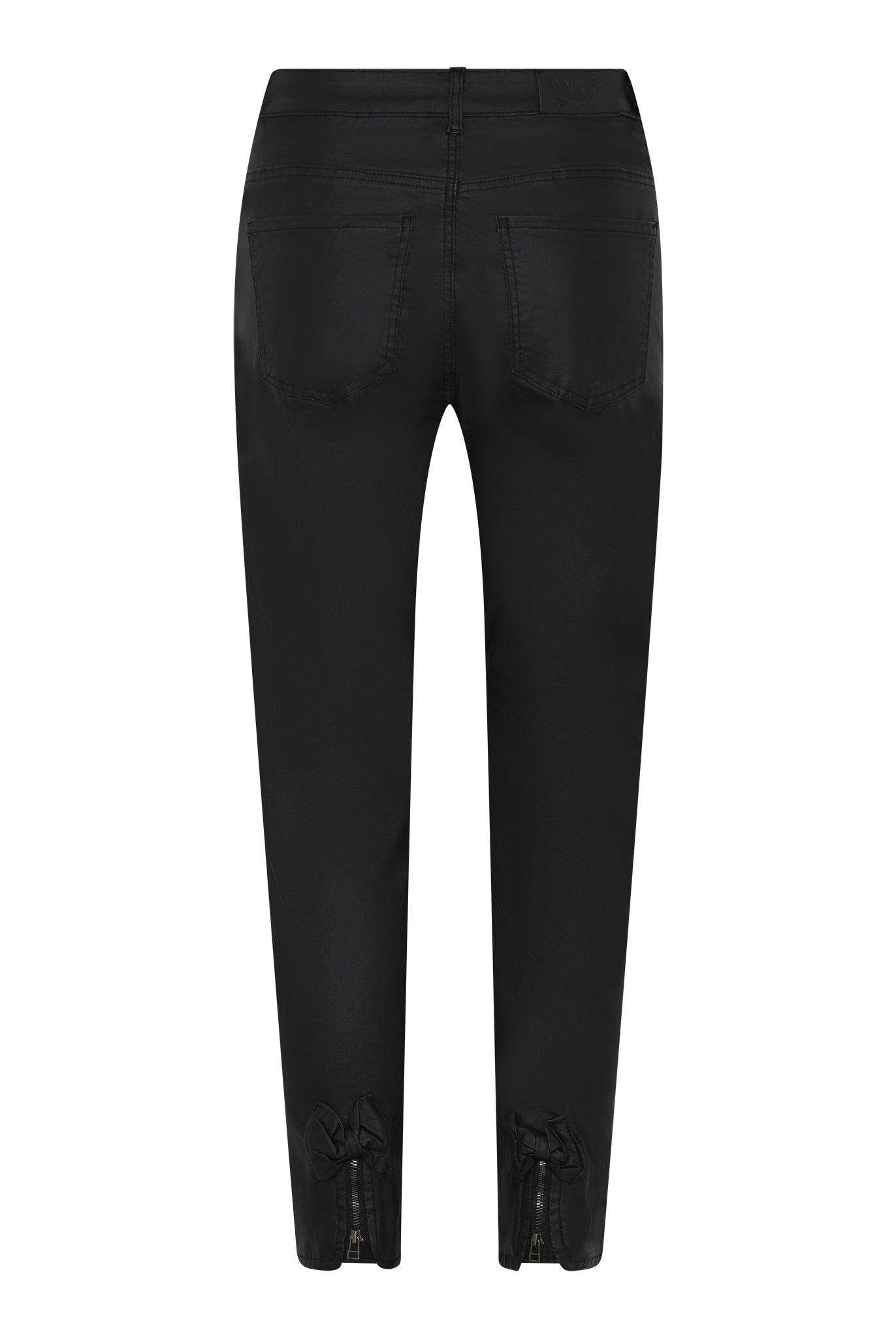 DNYcph NOVI COATED JEANS COATED 8099 BLACK COATED