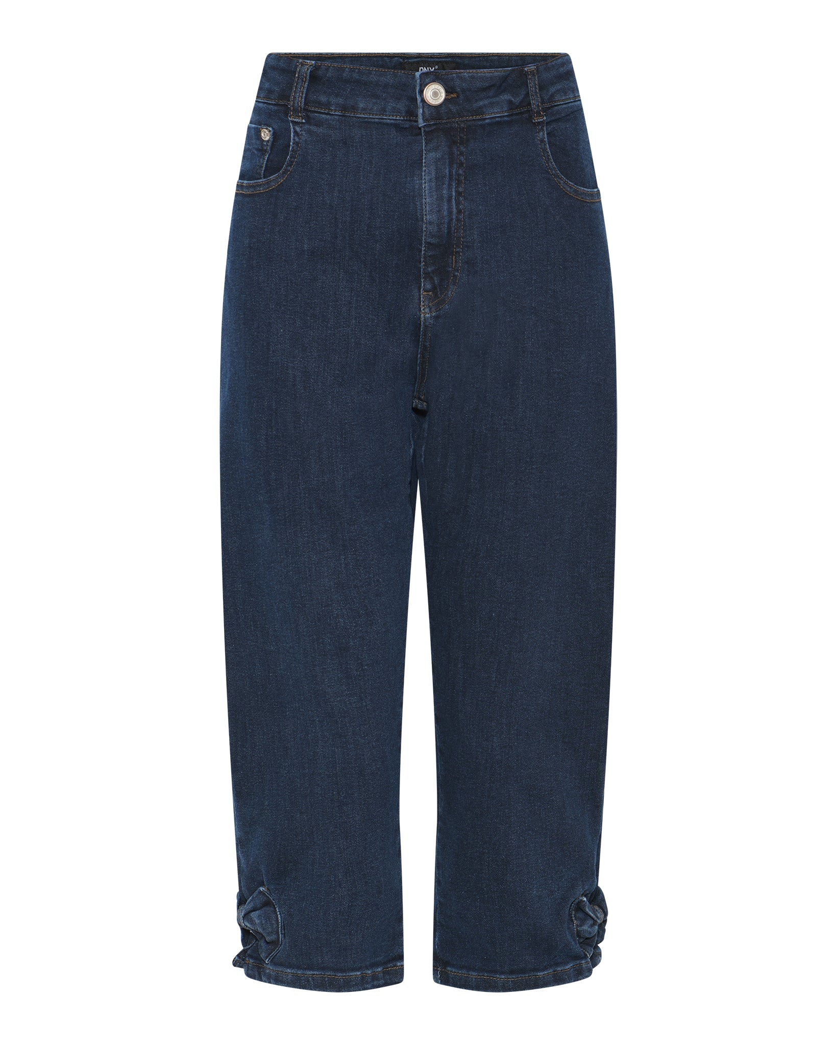 DNYcph PLUS SIZE NOVI DENIM PIRAT PANTS 3/4 9696 BLUE DENIM USED