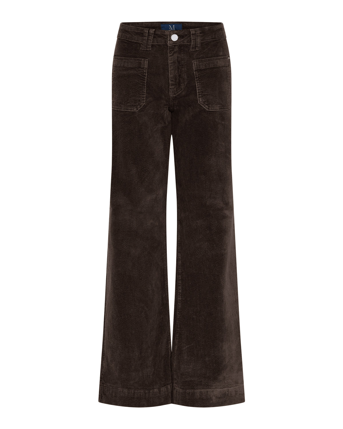 M JEANS New Tutti Wide 11W Corduroy Jeans CORD/FLØJL 129 CHOCOLATE
