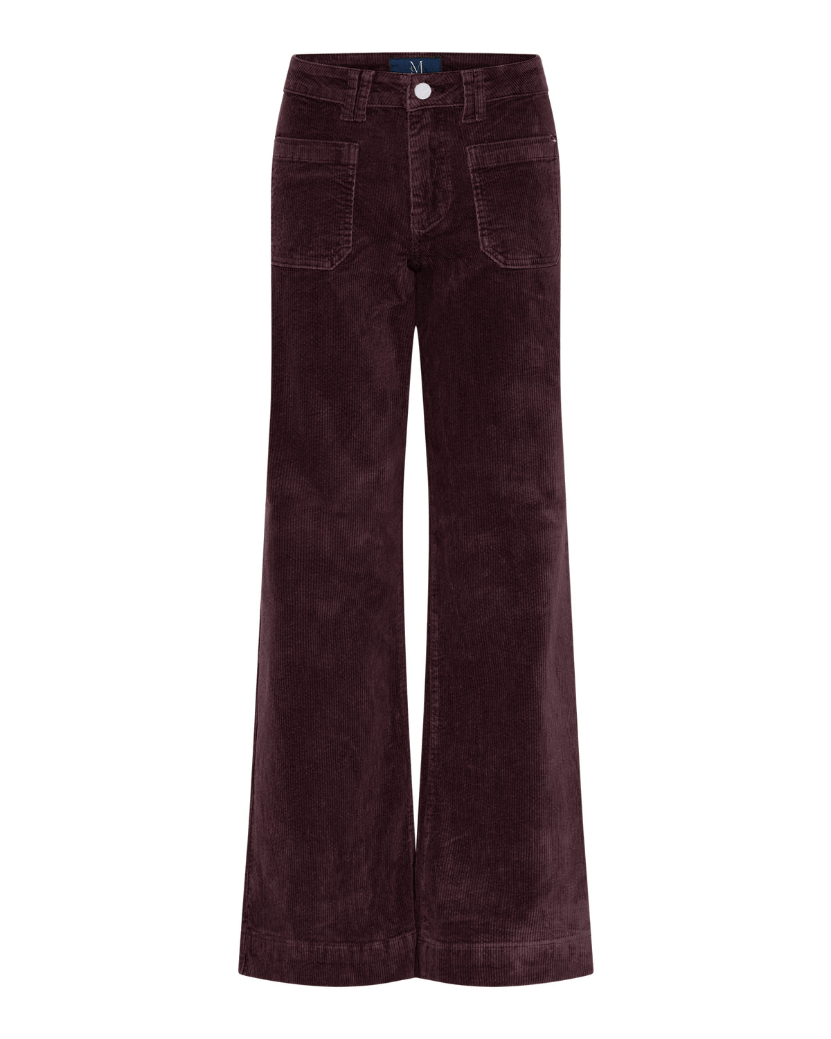 M JEANS New Tutti Wide 11W Corduroy Jeans CORD/FLØJL 400 BORDEAUX