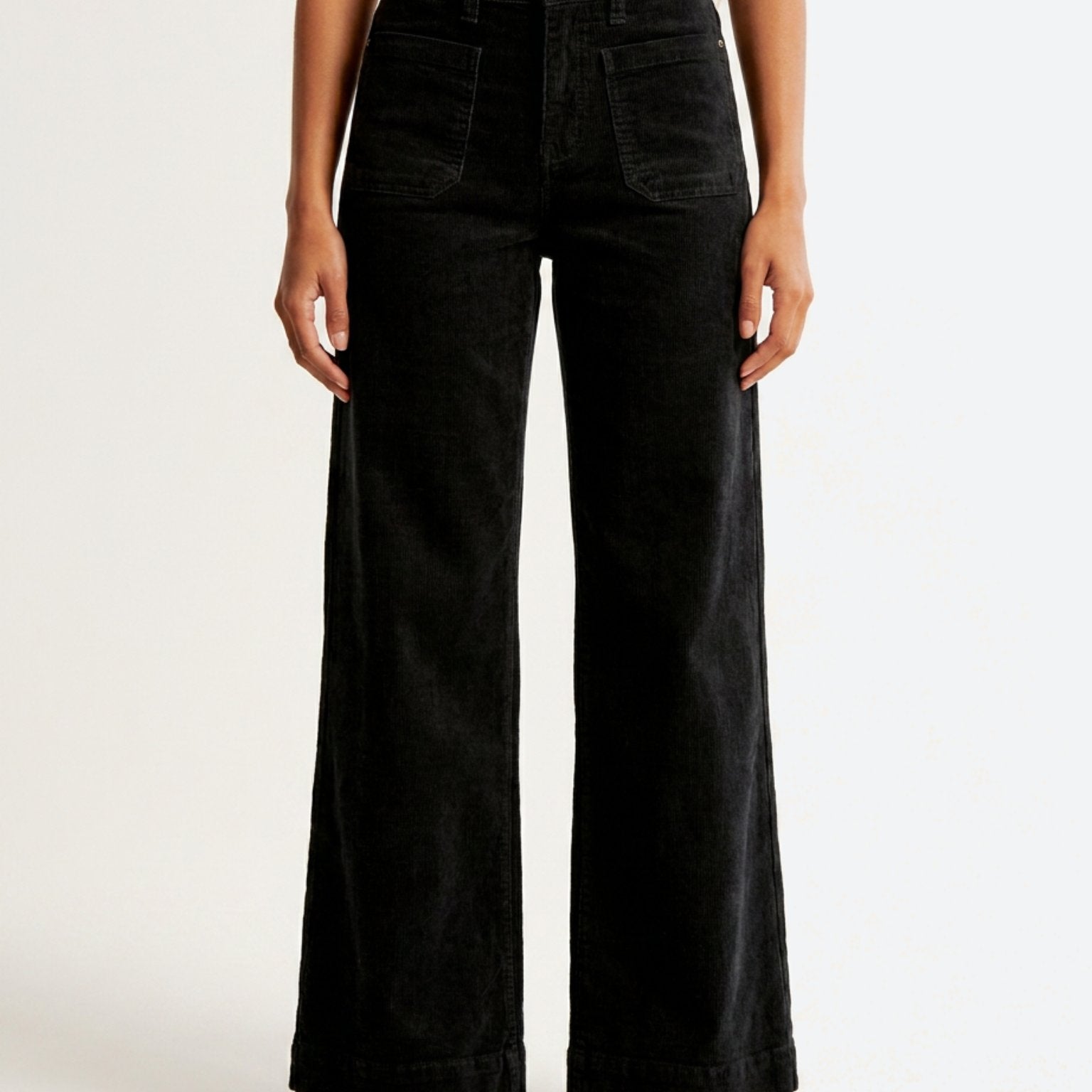 M JEANS New Tutti Wide Baby Corduroy Jeans CORD/FLØJL 80 BLACK