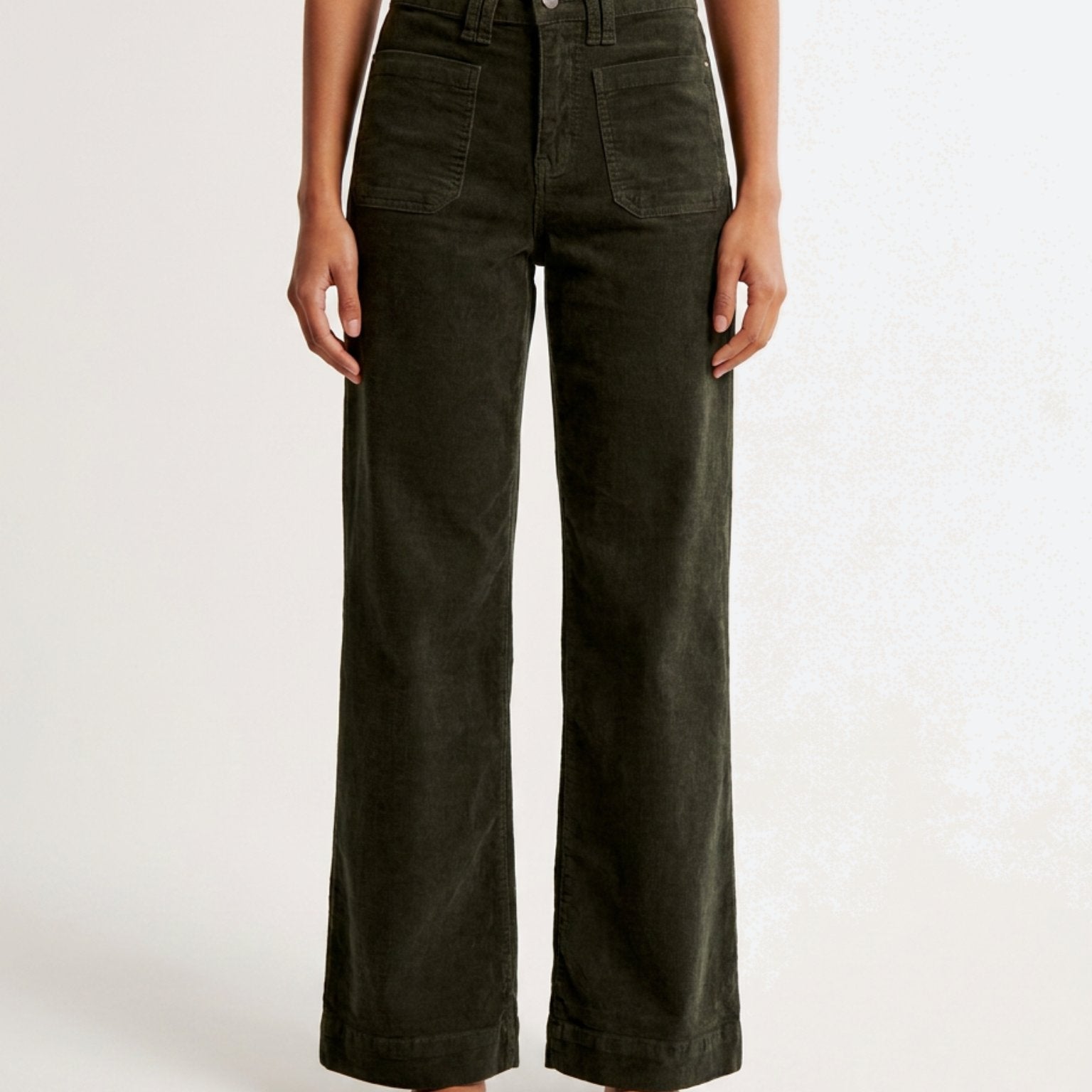 M JEANS New Tutti Wide Baby Corduroy Jeans CORD/FLØJL 633 OLIVE OIL