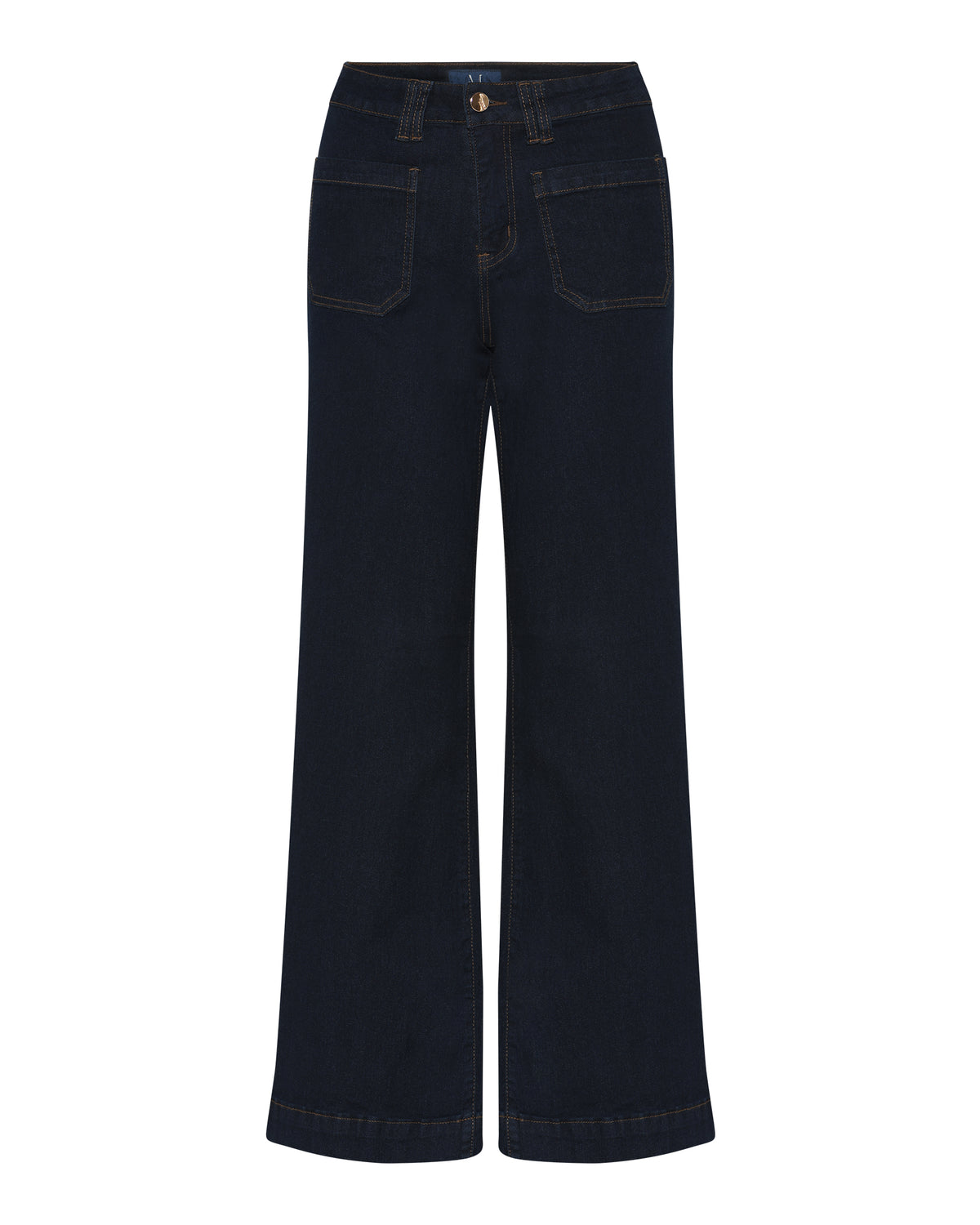 M JEANS New Tutti Wide Leg Jeans DENIM/TWILL 98 DARK BLUE