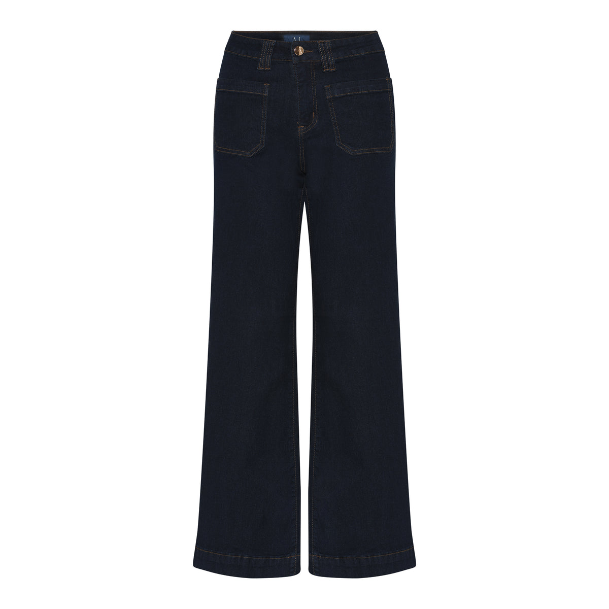 M JEANS New Tutti Wide Leg Jeans DENIM/TWILL 98 DARK BLUE