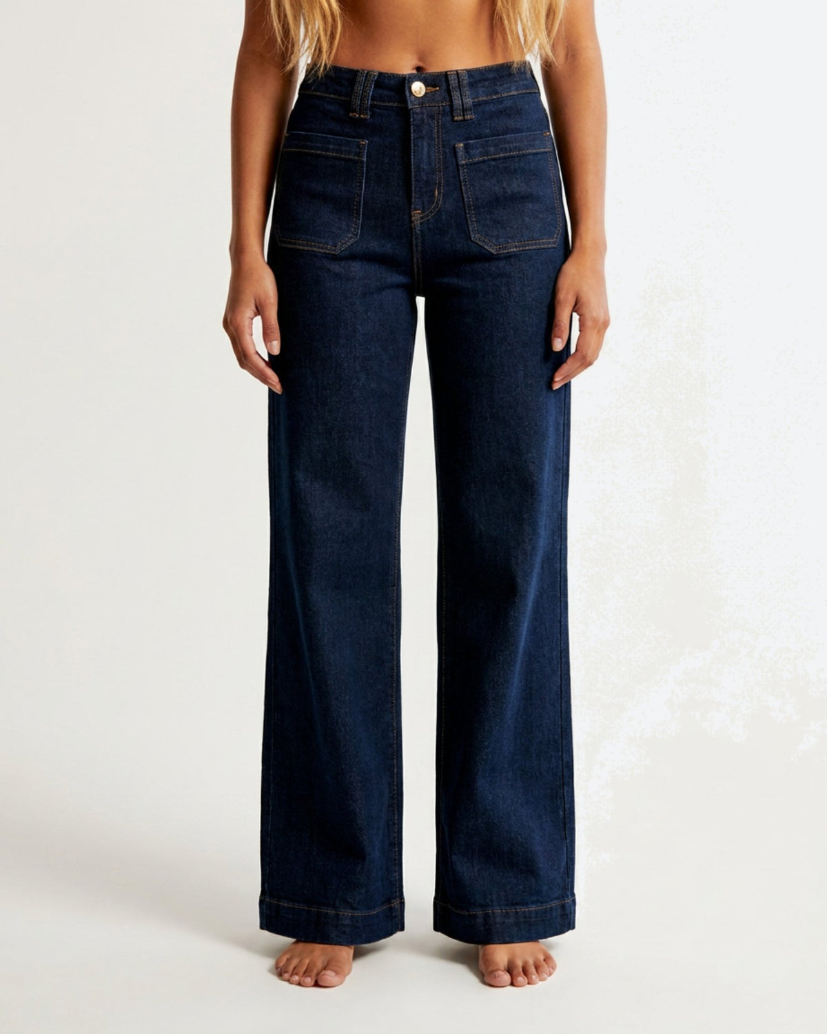 M JEANS New Tutti Wide Leg Jeans DENIM/TWILL 98 DARK BLUE