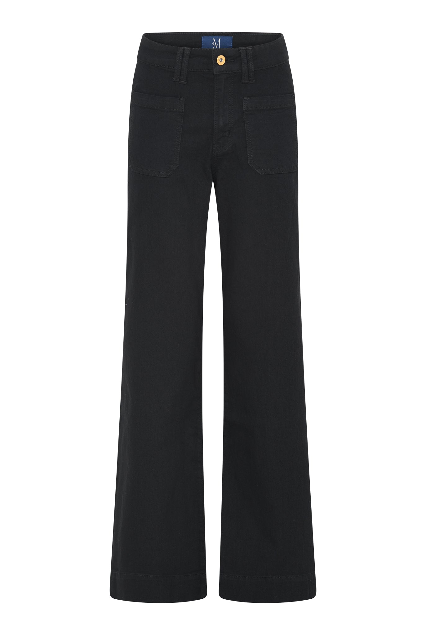 M JEANS New Tutti Wide Twill Jeans DENIM/TWILL 80 BLACK