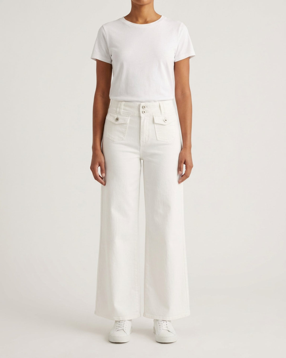 M JEANS Nova Wide Pocket Jeans DENIM/TWILL 20 OFF WHITE