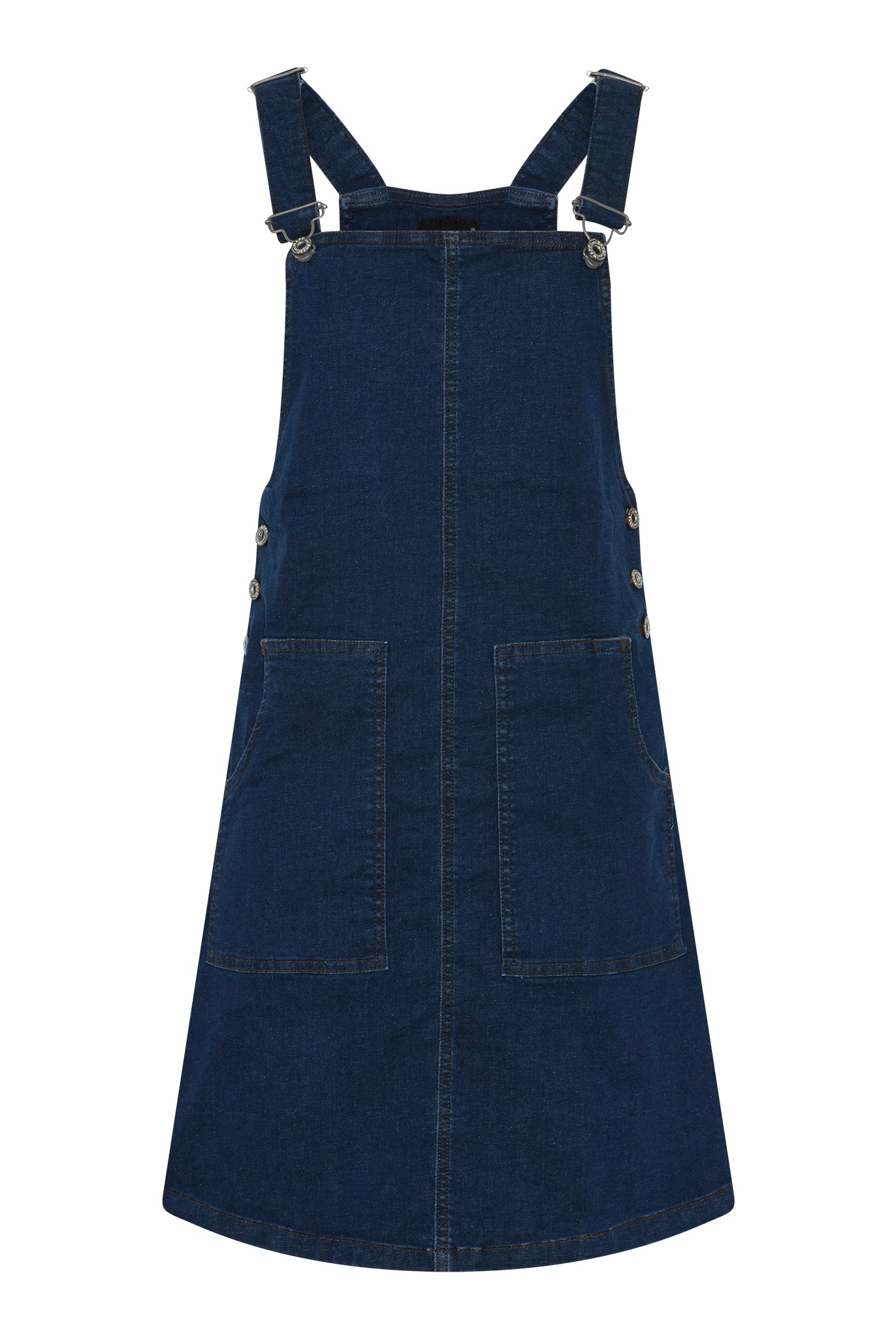 MAPP OVERALL SKIRT DENIM DENIM/TWILL 9696 BLUE DENIM USED
