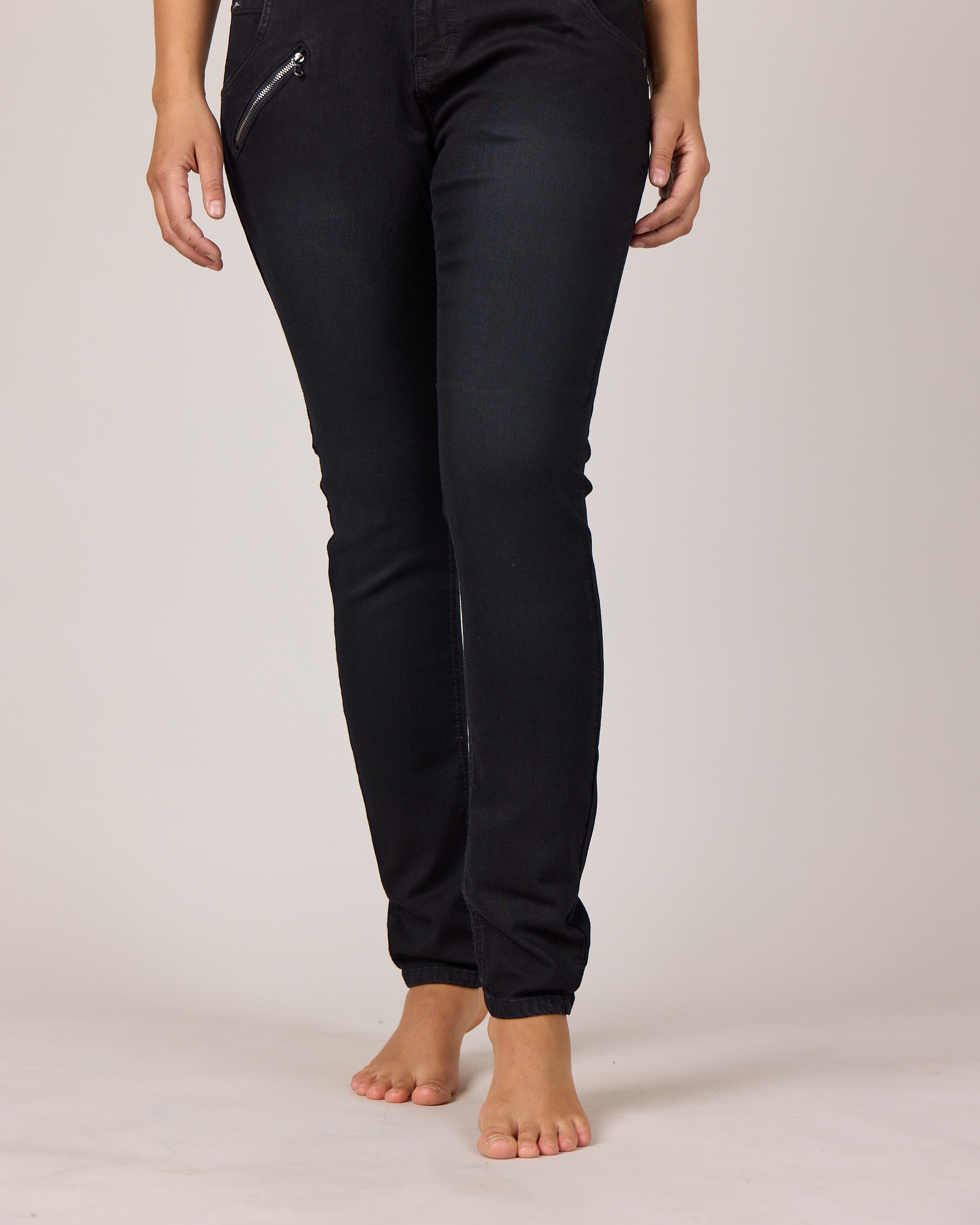 DNYcph Plus Size Pascha Denim Jeans DENIM/TWILL 8196 DARK GREY USED