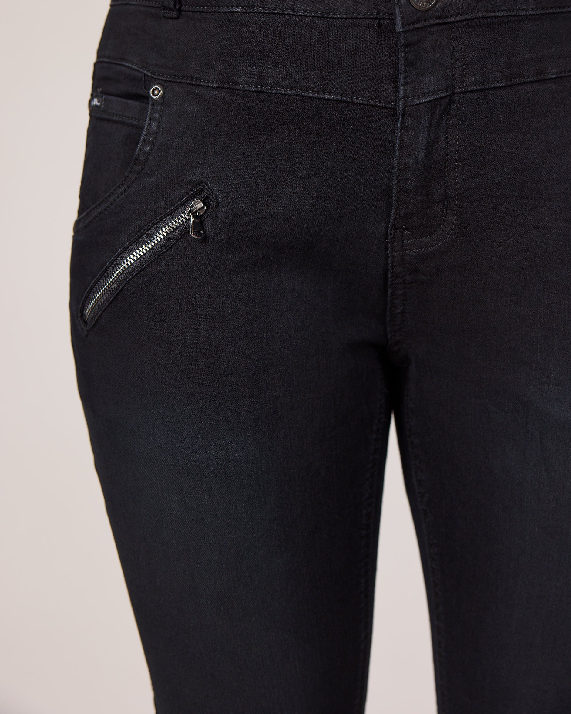 DNYcph Plus Size Pascha Denim Jeans DENIM/TWILL 8196 DARK GREY USED