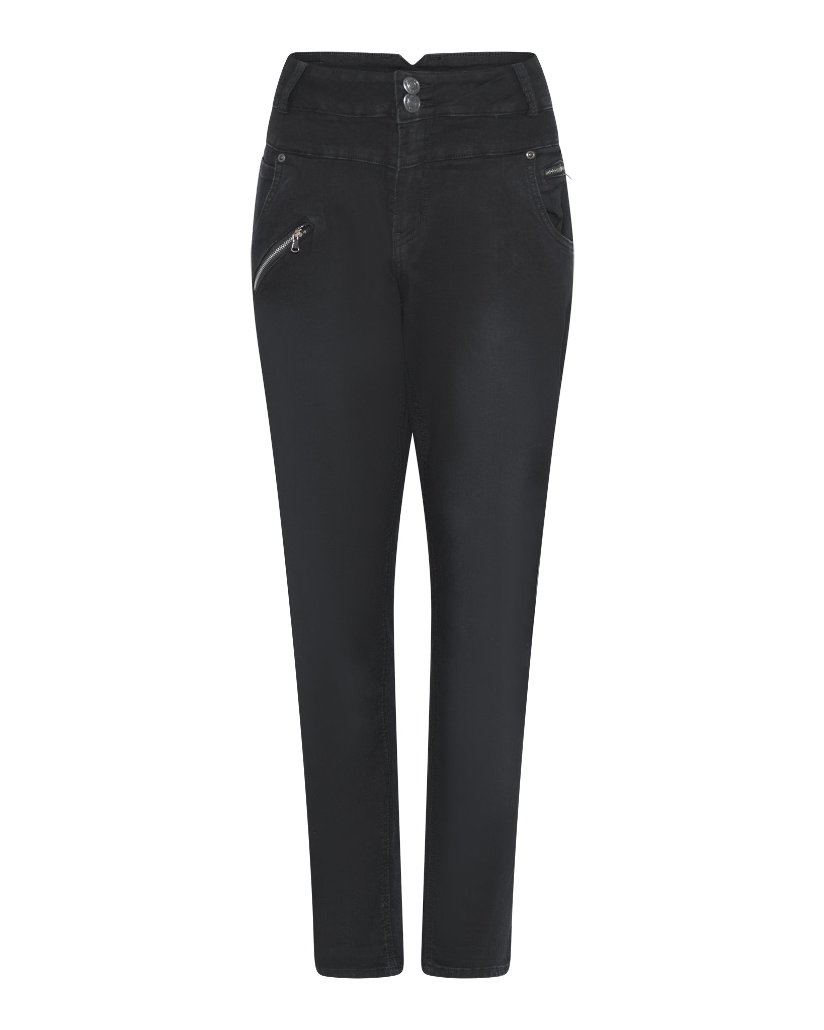 DNYcph Plus Size Pascha Denim Jeans DENIM/TWILL 8196 DARK GREY USED