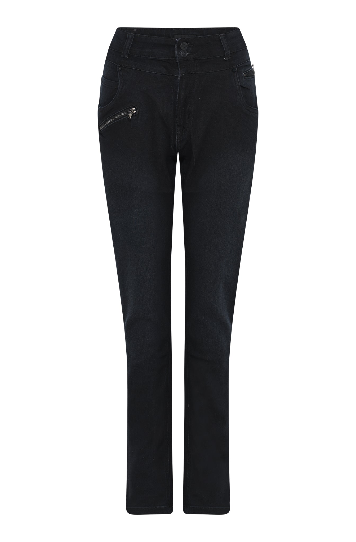 DNYcph Plus Size Pascha Denim Jeans DENIM/TWILL 81 BLACK DENIM