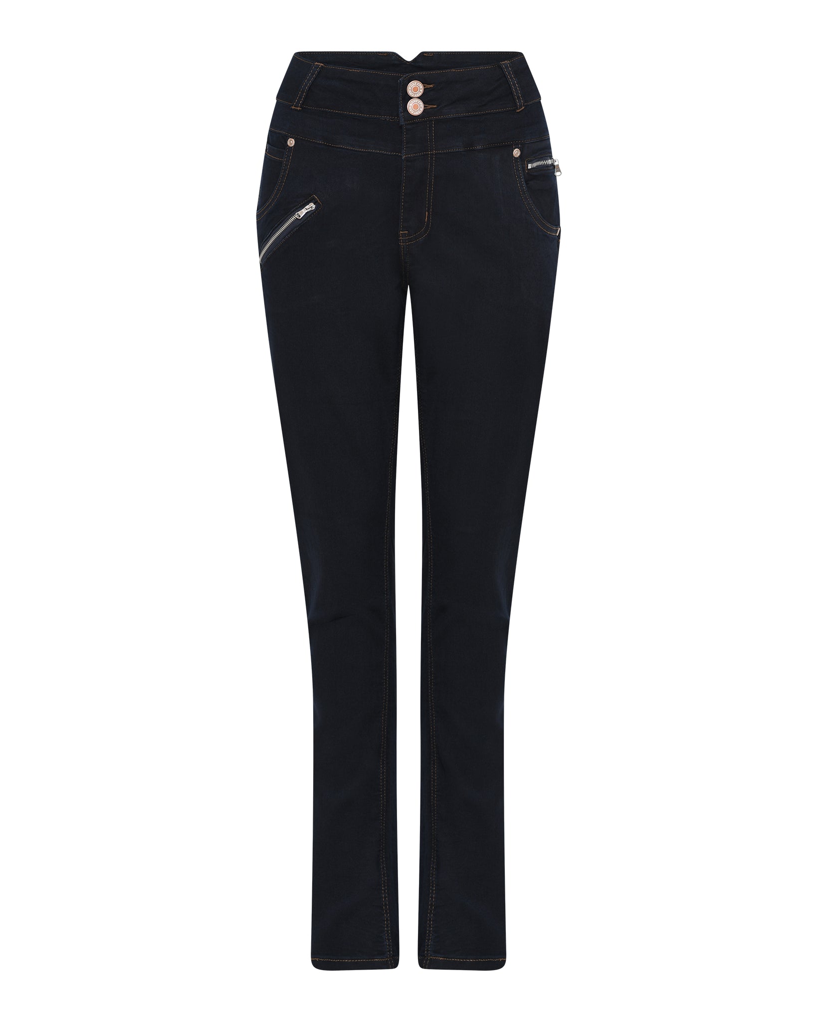 DNYcph Plus Size Pascha Denim Jeans DENIM/TWILL 98 DARK BLUE