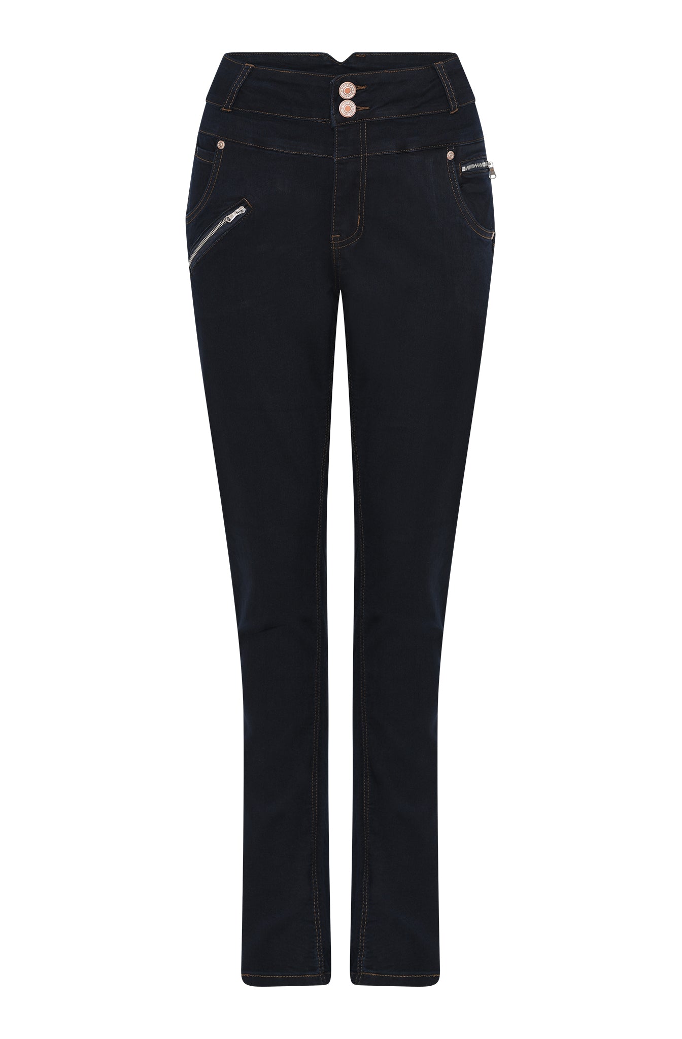 DNYcph Plus Size Pascha Denim Jeans DENIM/TWILL 98 DARK BLUE