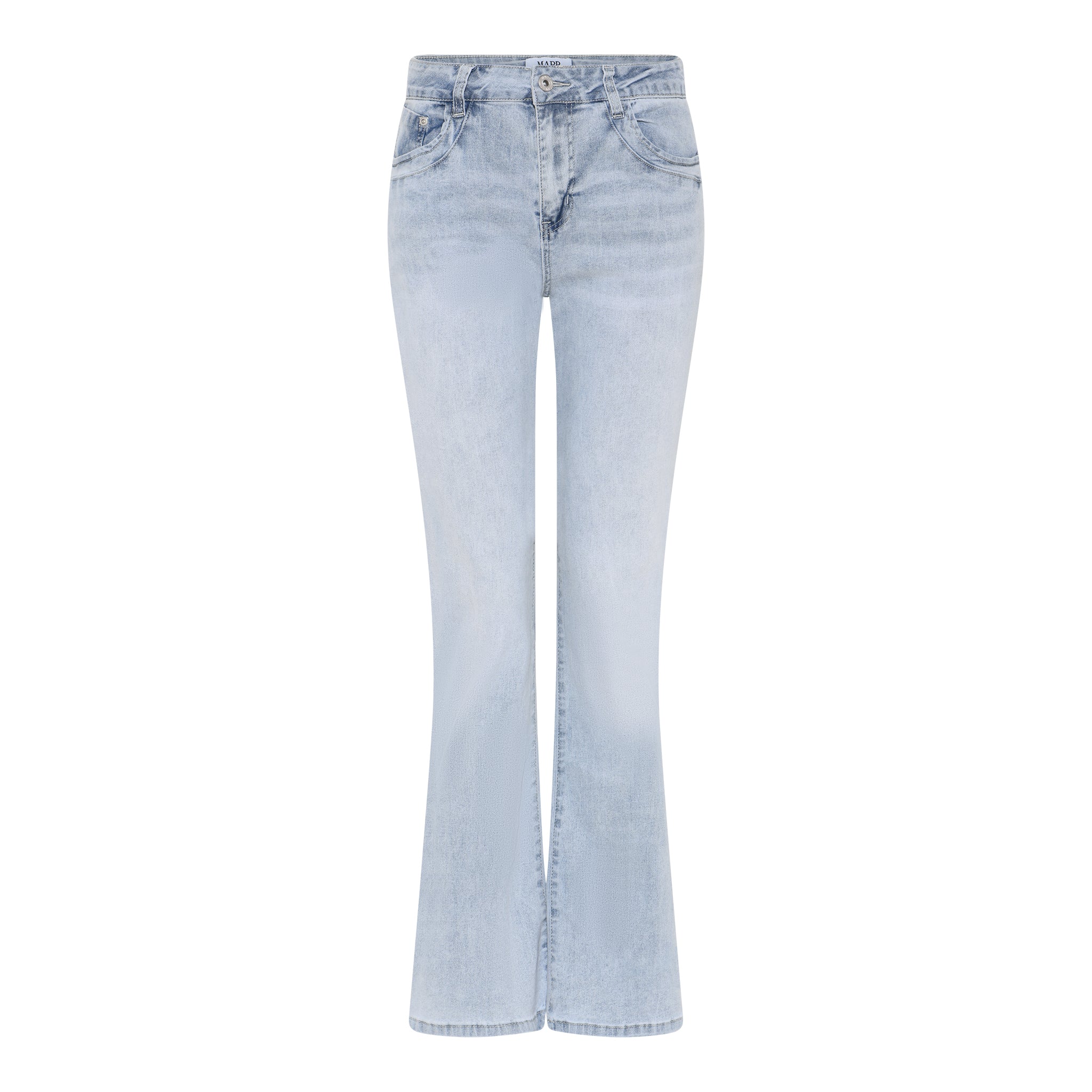 MAPP PATTI BOOTCUT DENIM JEANS DENIM/TWILL 8996 LIGHT BLUE USED