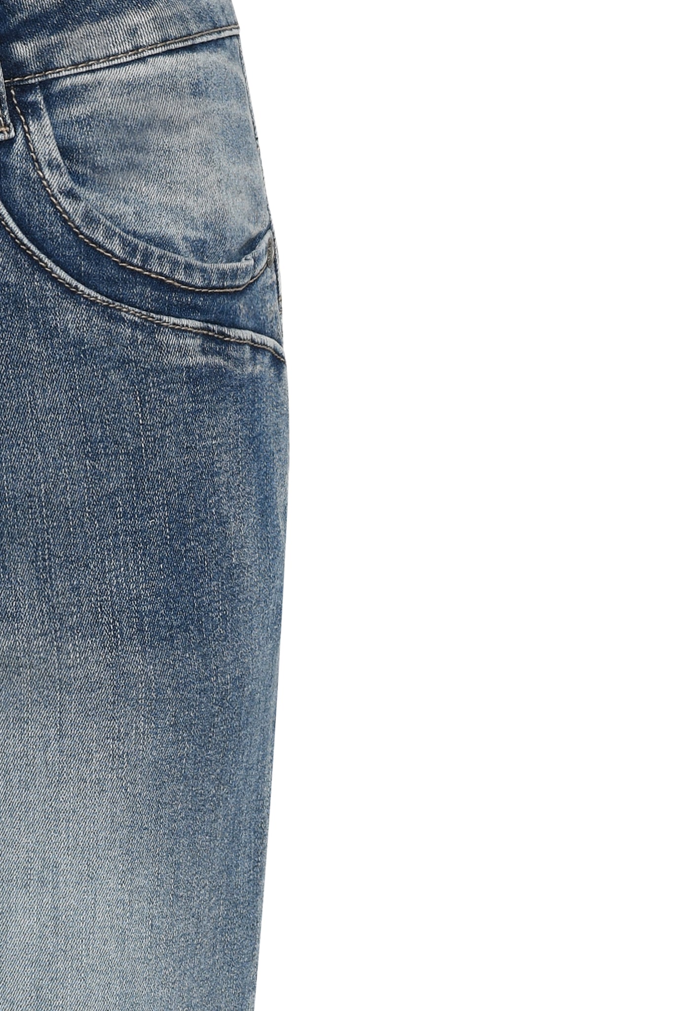 MAPP PATTI BOOTCUT DENIM JEANS DENIM/TWILL 9196 LIGHT BLUE USED