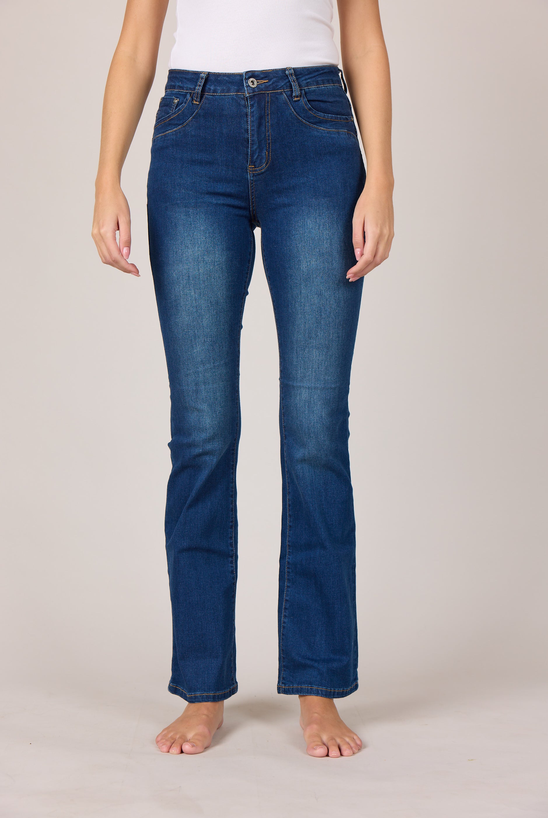 MAPP PATTI BOOTCUT DENIM JEANS DENIM/TWILL 9396 DENIM USED