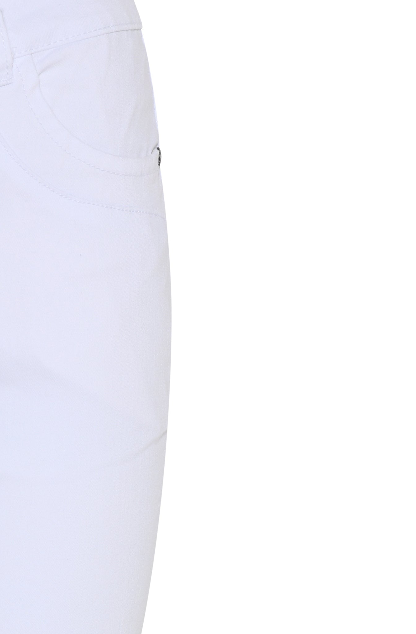 MAPP Patti Bootcut Twill Jeans DENIM/TWILL 10 WHITE