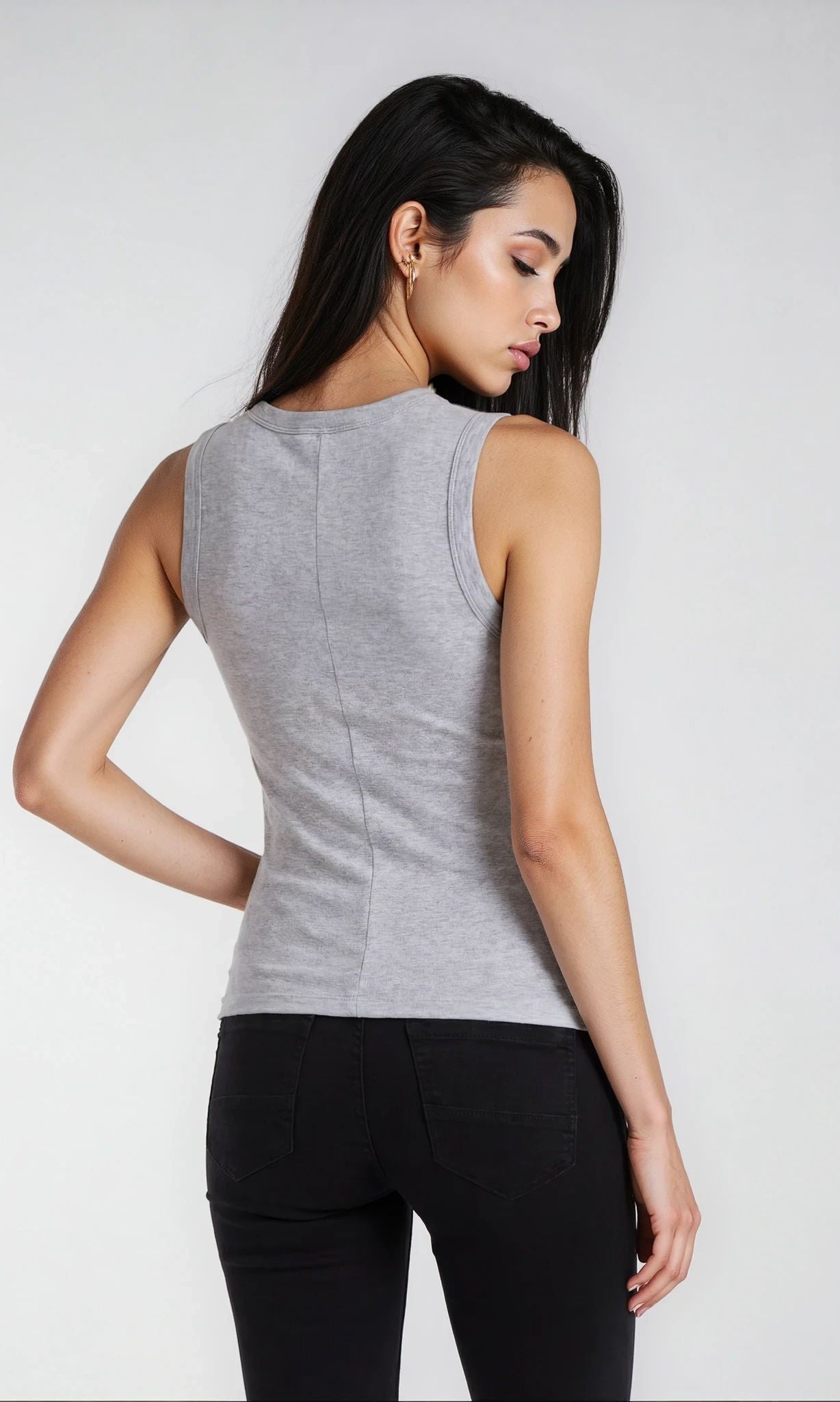 MAPP PATTI BUTTON DENIM JEANS DENIM/TWILL 81 BLACK DENIM