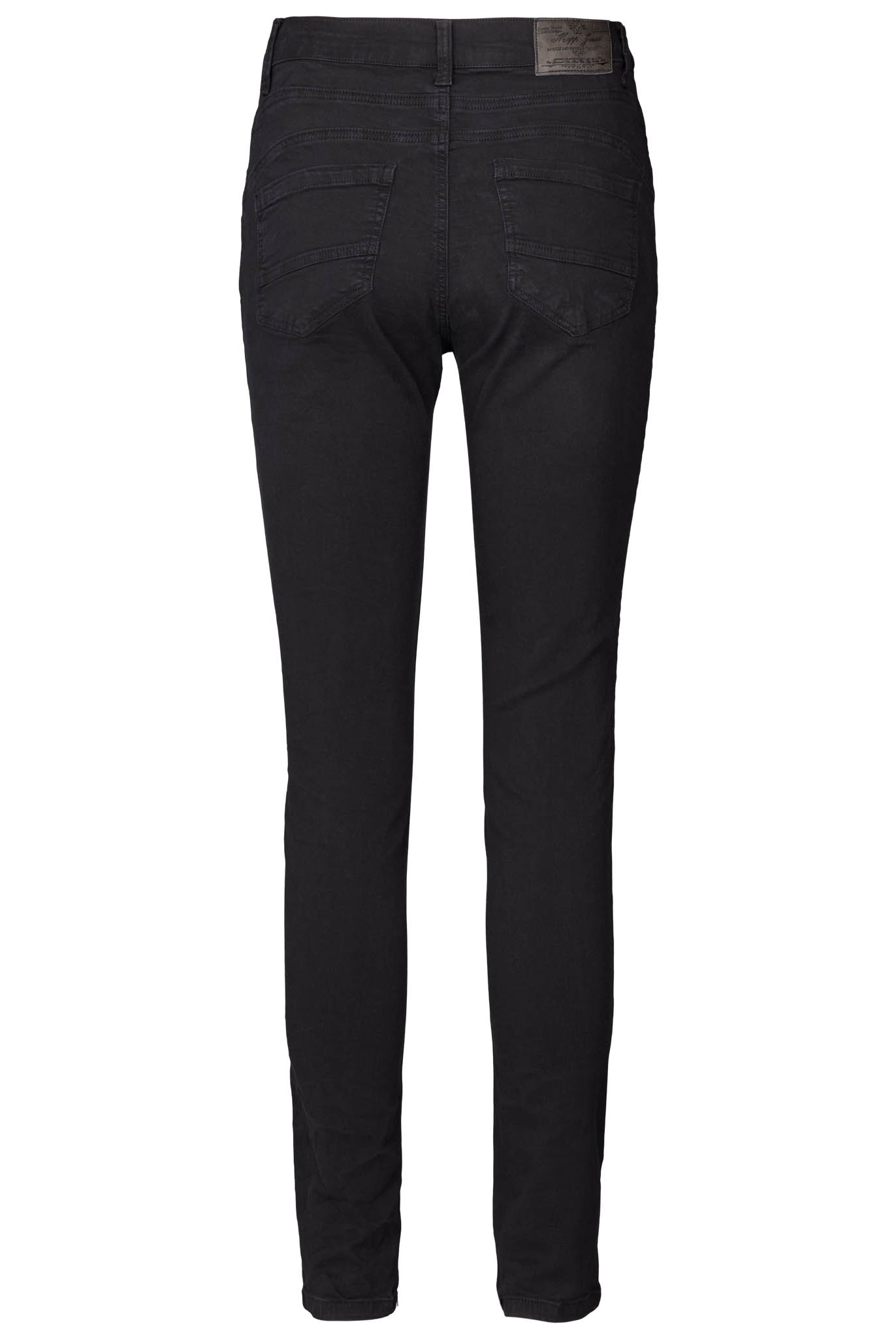 MAPP PATTI BUTTON DENIM JEANS DENIM/TWILL 81 BLACK DENIM