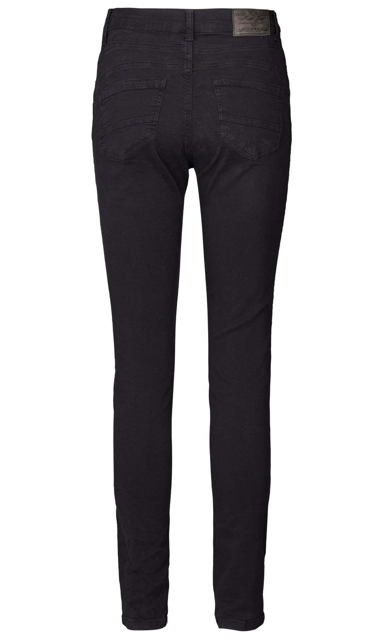 MAPP PATTI BUTTON DENIM JEANS DENIM/TWILL 81 BLACK DENIM