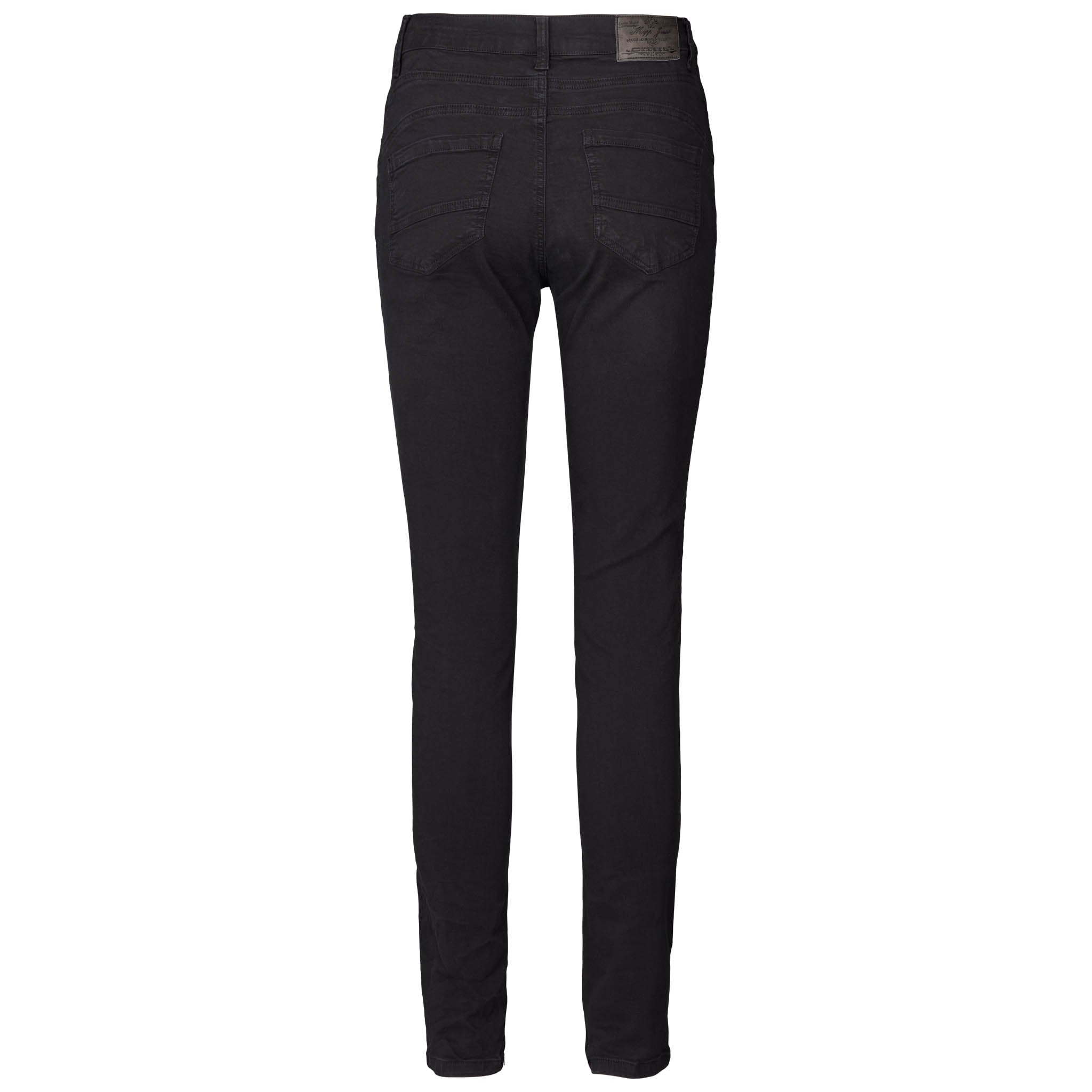 MAPP PATTI BUTTON DENIM JEANS DENIM/TWILL 81 BLACK DENIM