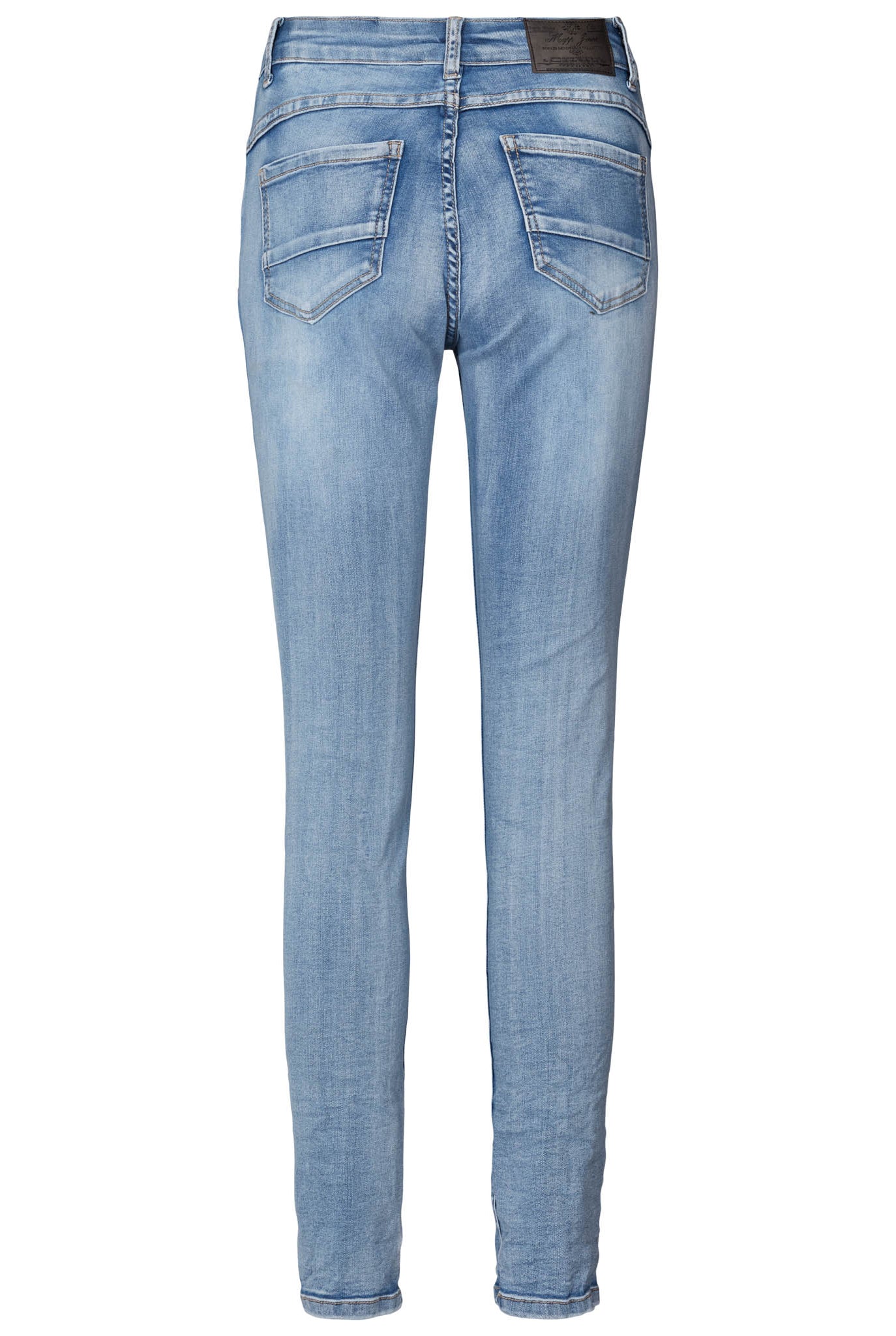MAPP Patti Button Denim Jeans DENIM/TWILL 909699 LT. BLUE USED