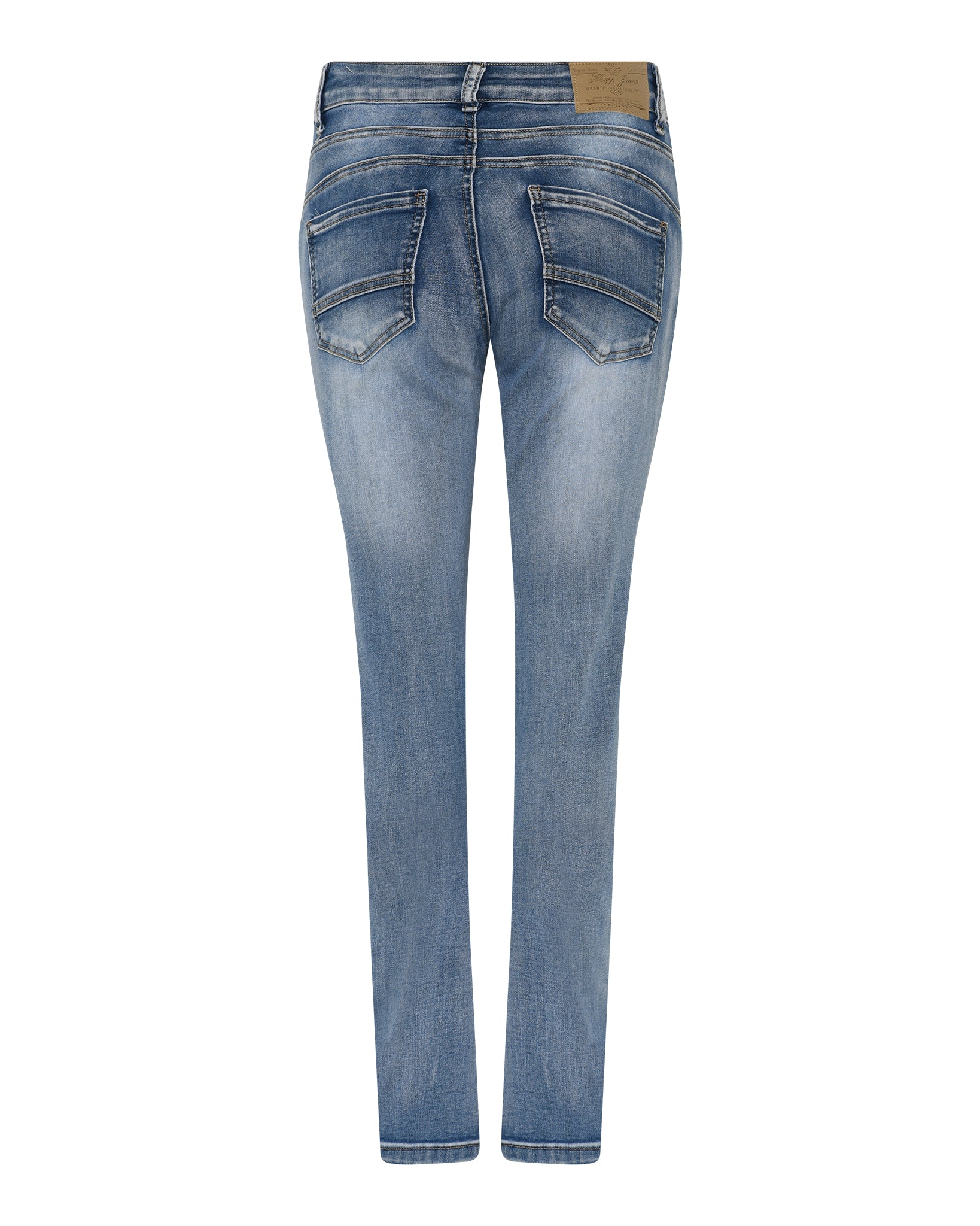 MAPP Patti Button Denim Jeans DENIM/TWILL 9196 LIGHT BLUE USED