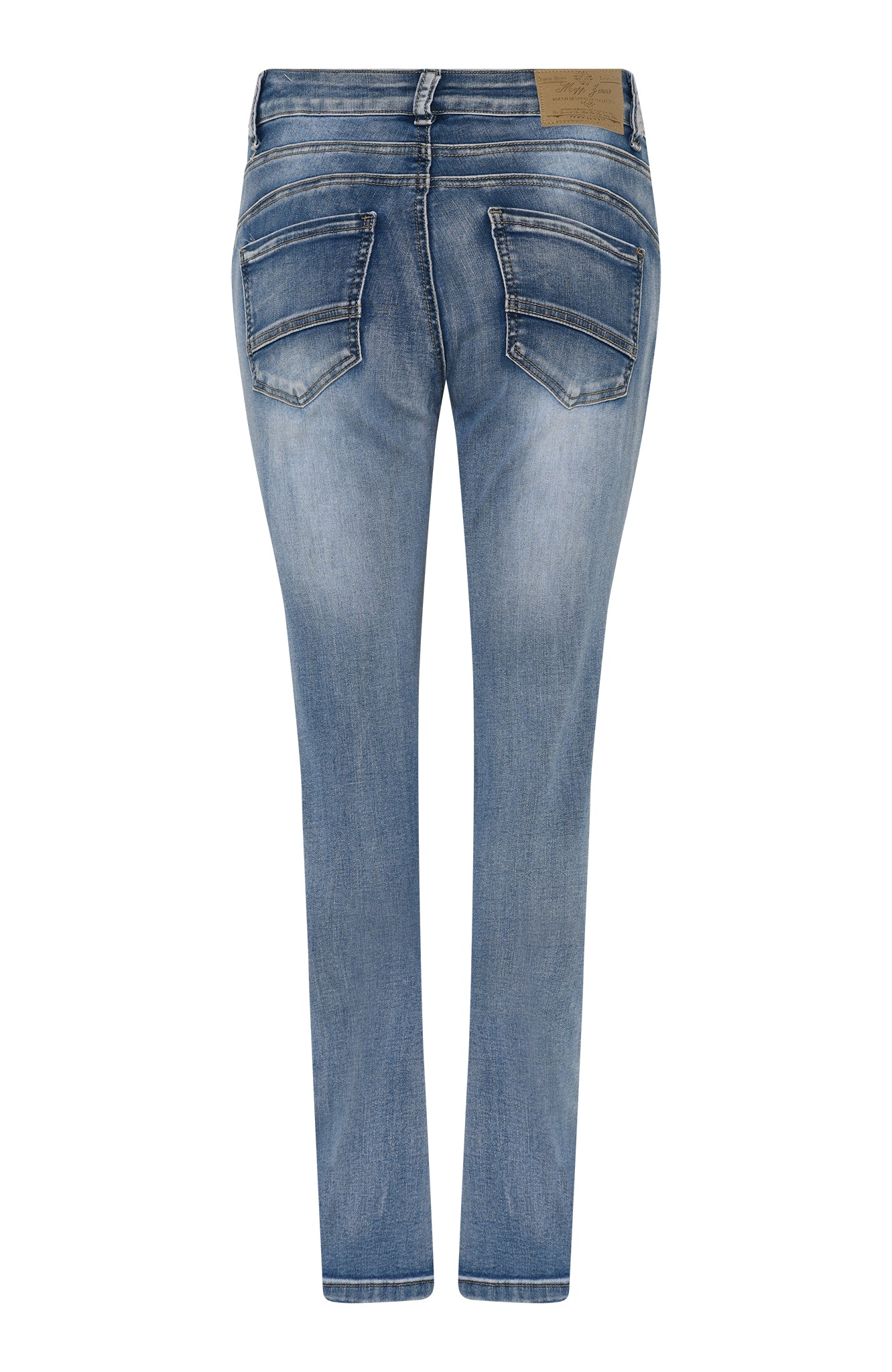 MAPP Patti Button Denim Jeans DENIM/TWILL 9196 LIGHT BLUE USED