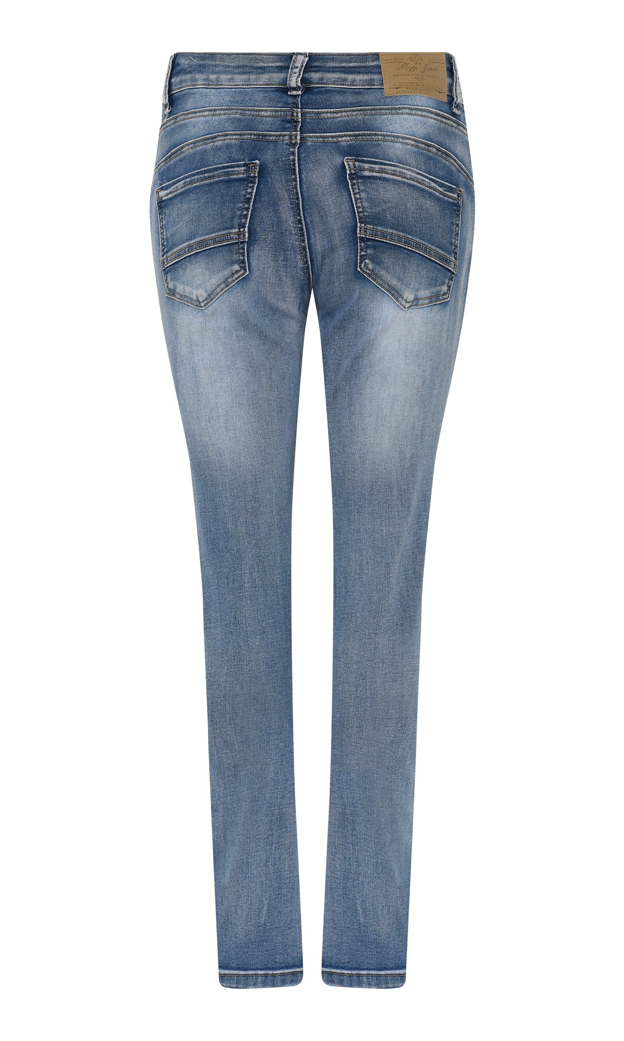 MAPP PATTI BUTTON DENIM JEANS DENIM/TWILL 9196 LIGHT BLUE USED