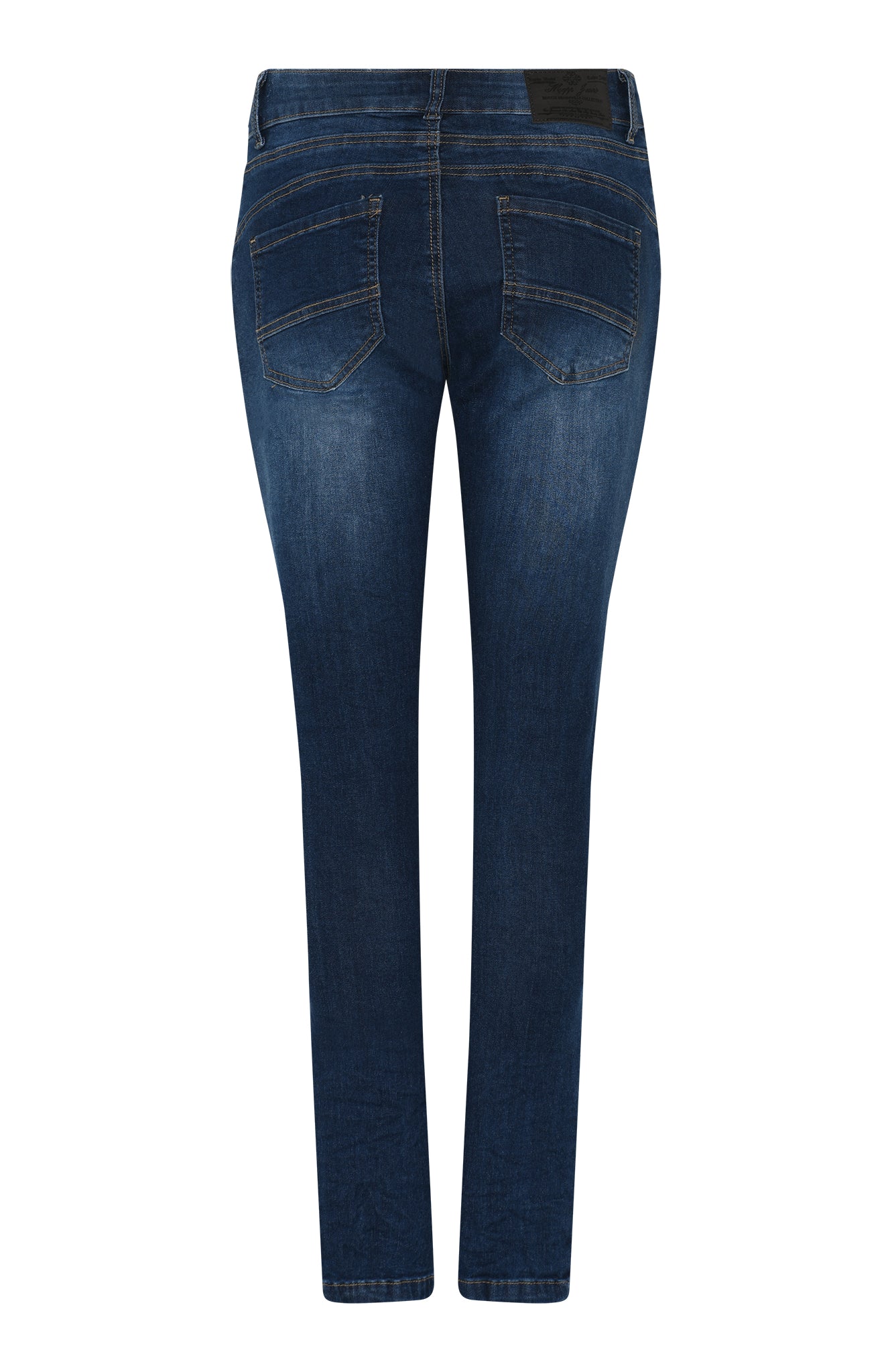 MAPP Patti Button Denim Jeans DENIM/TWILL 939699 CLASSIC BLUE USED