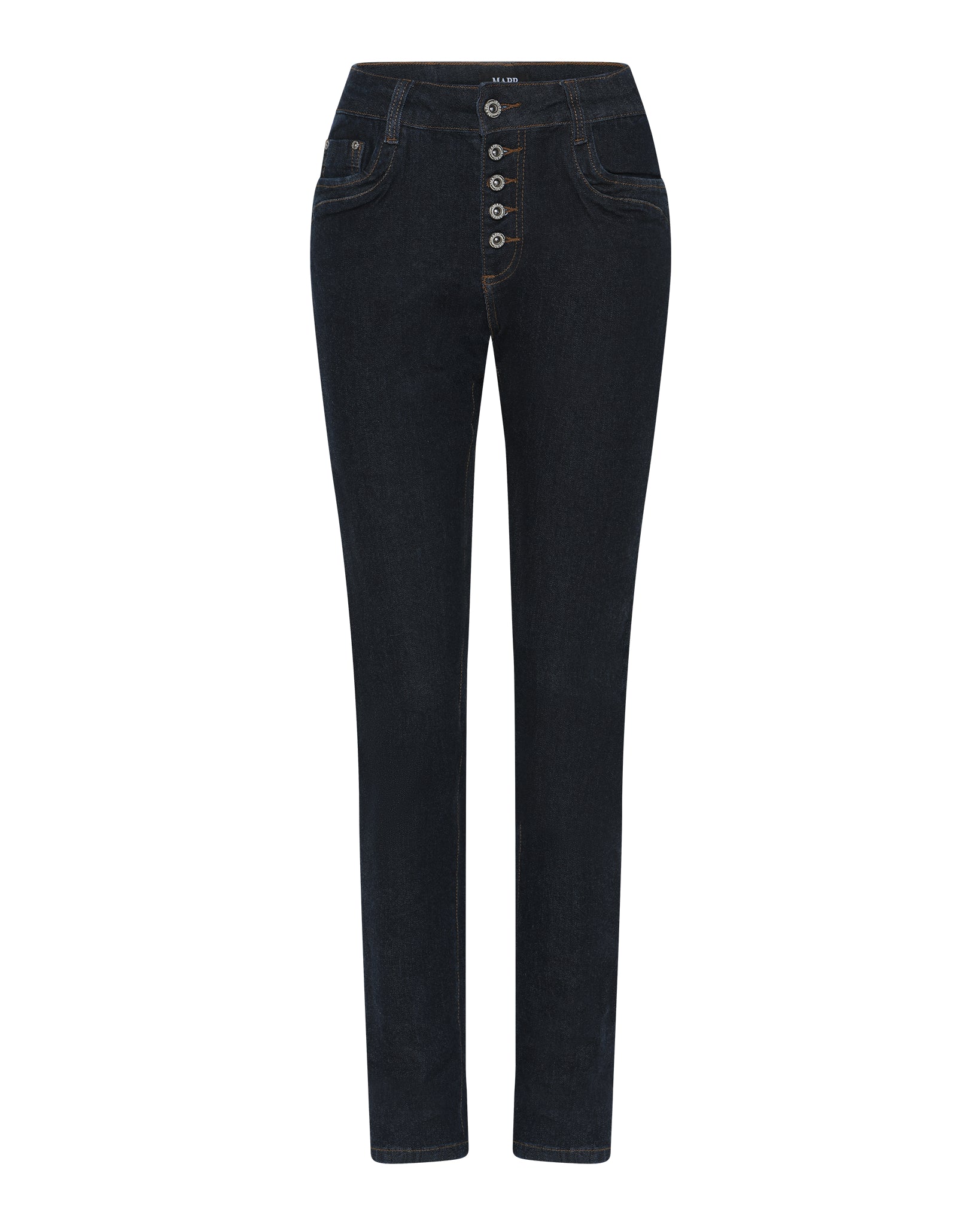 MAPP Patti Button Denim Jeans DENIM/TWILL 98 DARK BLUE