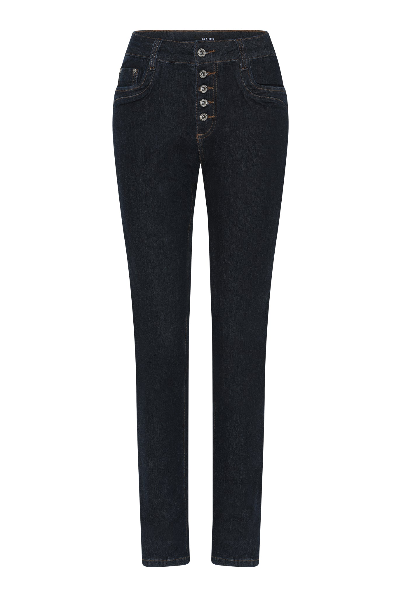 MAPP Patti Button Denim Jeans DENIM/TWILL 98 DARK BLUE