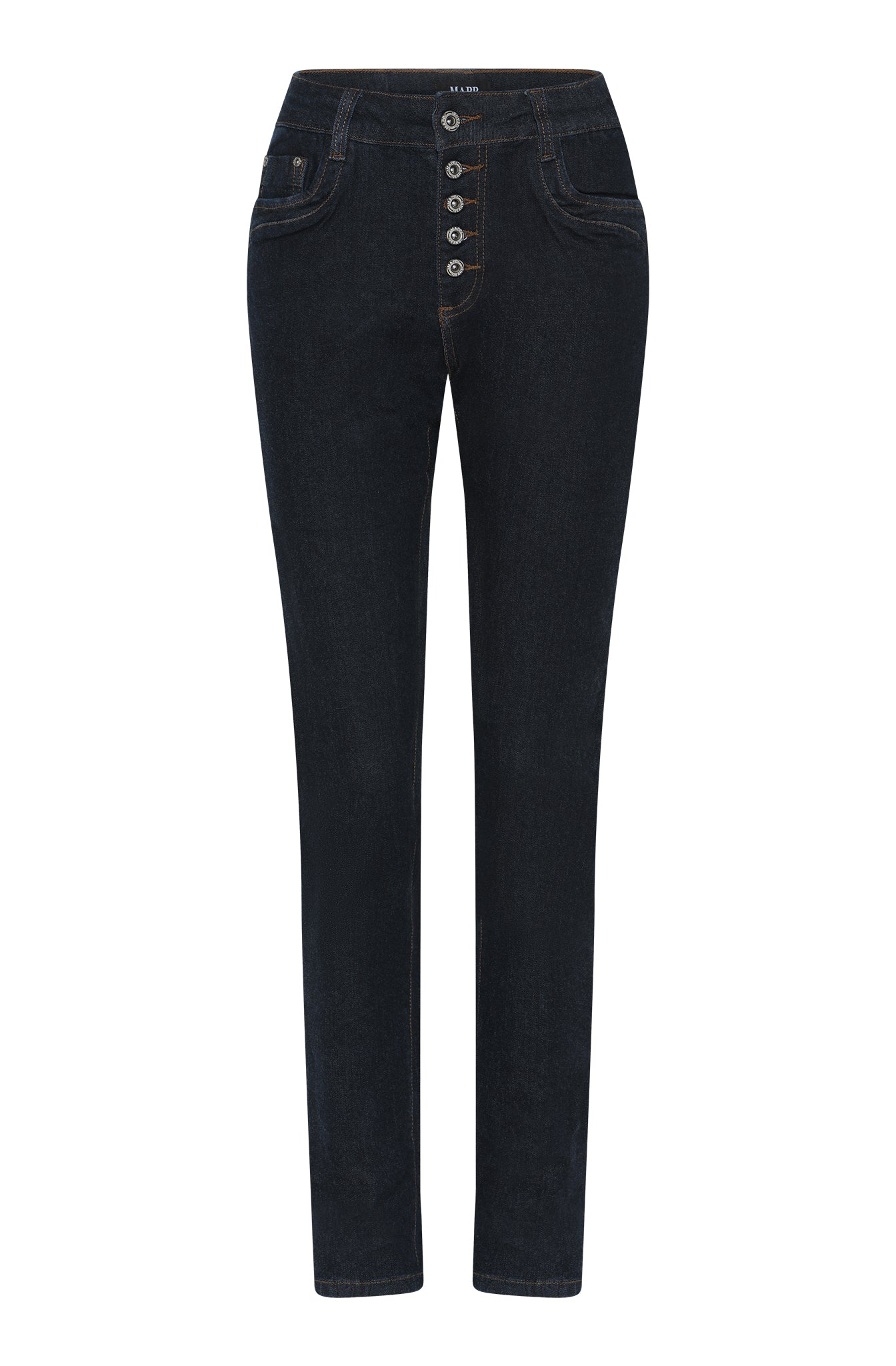 MAPP Patti Button Denim Jeans DENIM/TWILL 98 DARK BLUE