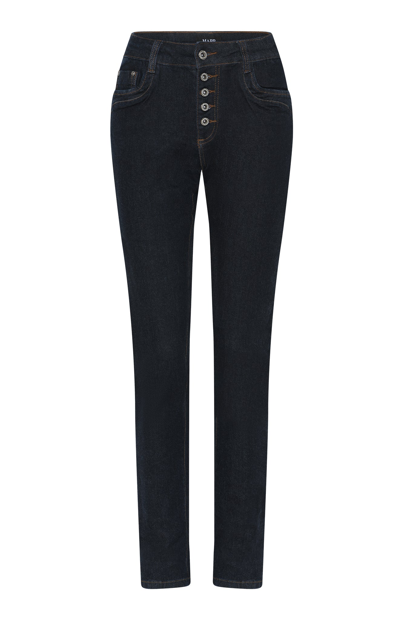 MAPP Patti Button Denim Jeans DENIM/TWILL 98 DARK BLUE