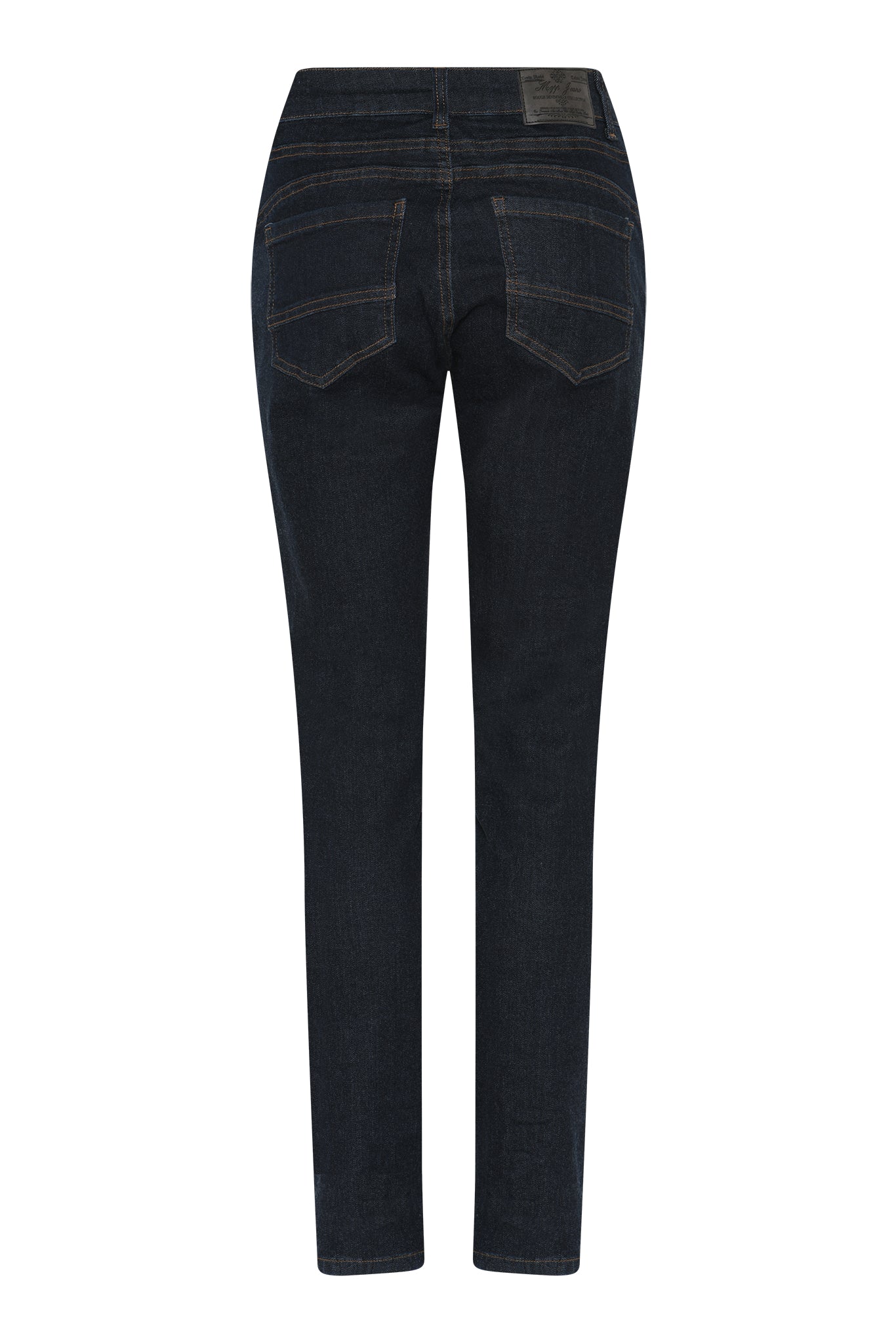 MAPP PATTI BUTTON DENIM JEANS DENIM/TWILL 98 DARK BLUE