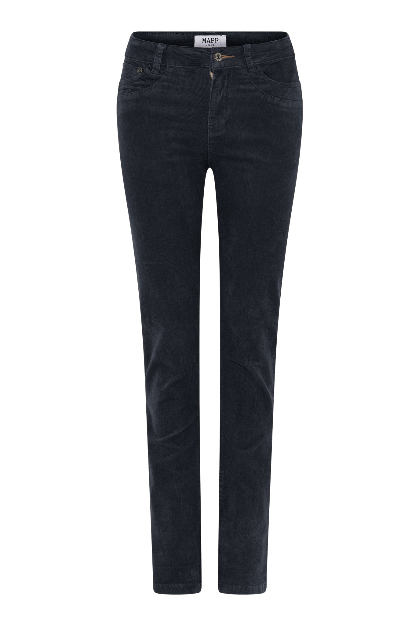 MAPP PATTI STRAIGHT BABY CORD JEANS CORD/FLØJL 104 NAVY