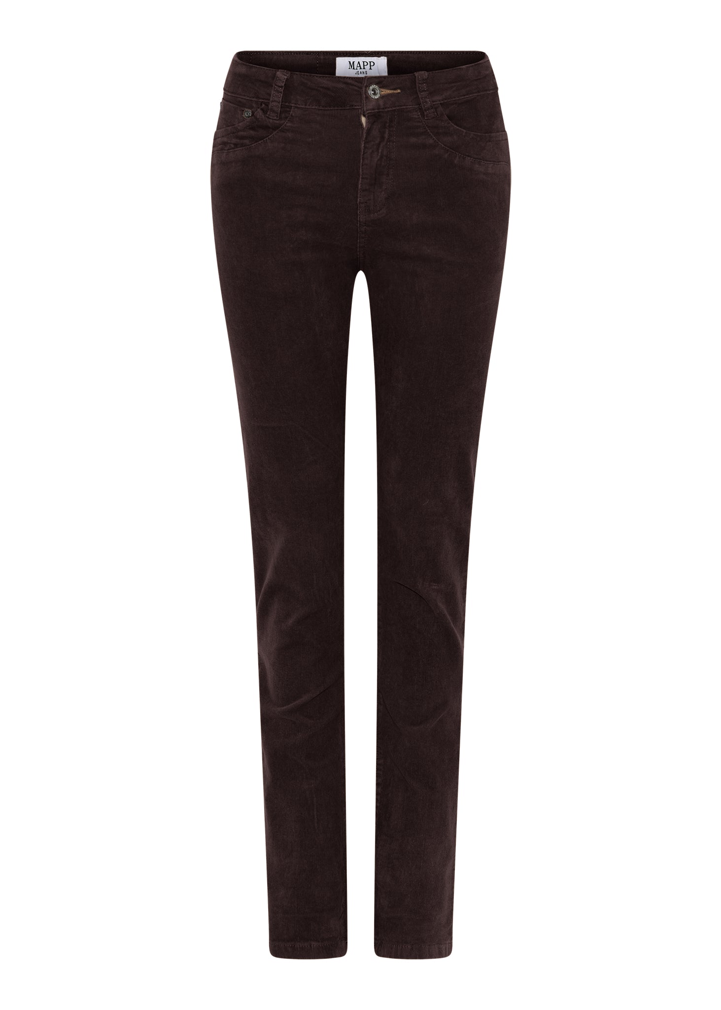 MAPP Patti Straight Baby Corduroy Jeans CORD/FLØJL 129 CHOCOLATE