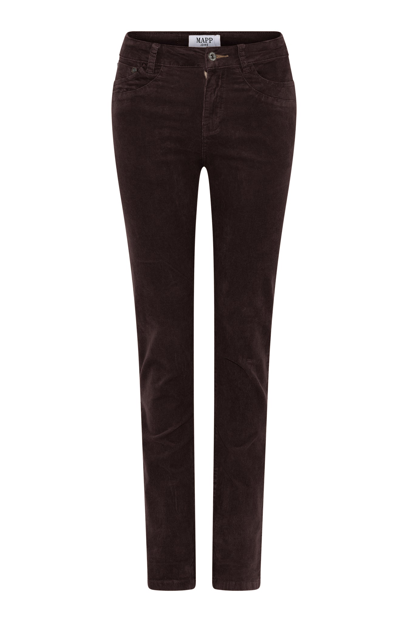 MAPP Patti Straight Baby Corduroy Jeans CORD/FLØJL 129 CHOCOLATE