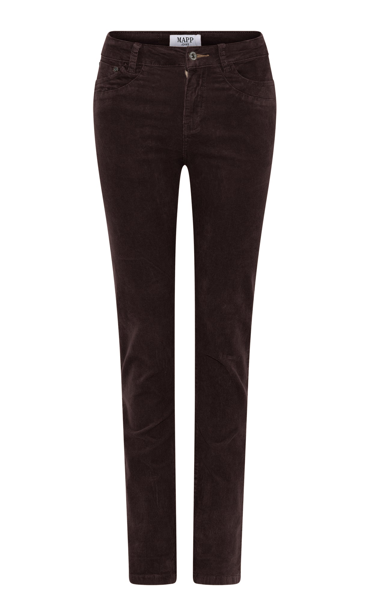MAPP PATTI STRAIGHT BABY CORDUROY JEANS CORD/FLØJL 129 CHOCOLATE