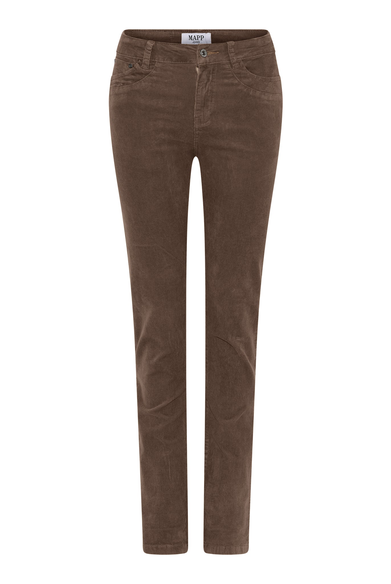 MAPP PATTI STRAIGHT BABY CORD JEANS CORD/FLØJL 135 EARTH