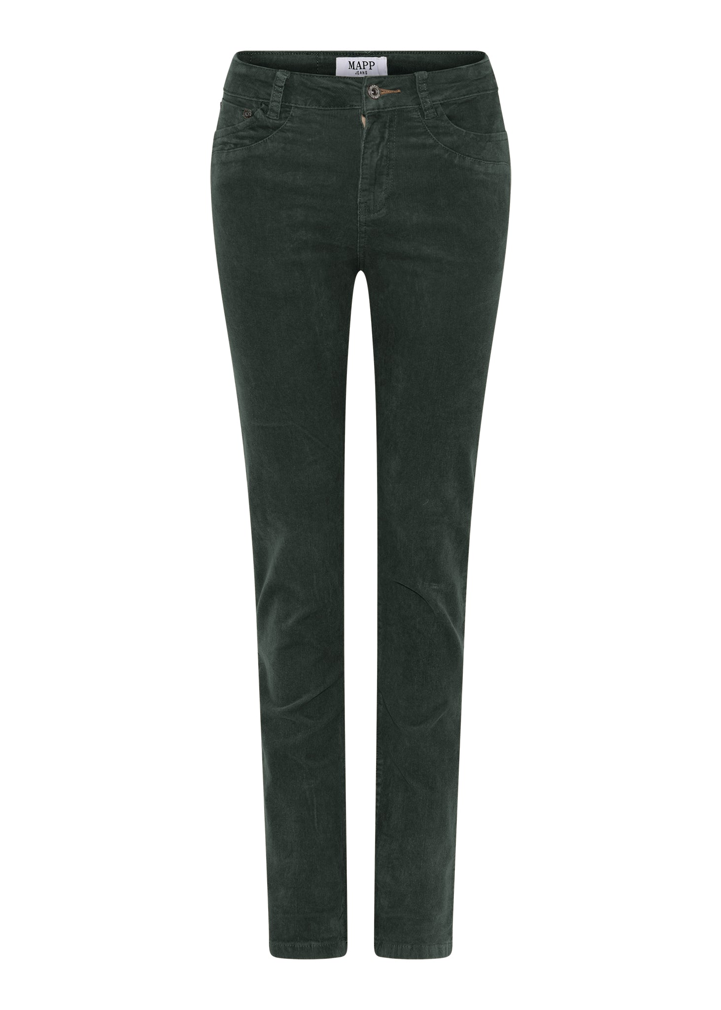 MAPP Patti Straight Baby Corduroy Jeans CORD/FLØJL 546 BOTTLE GREEN
