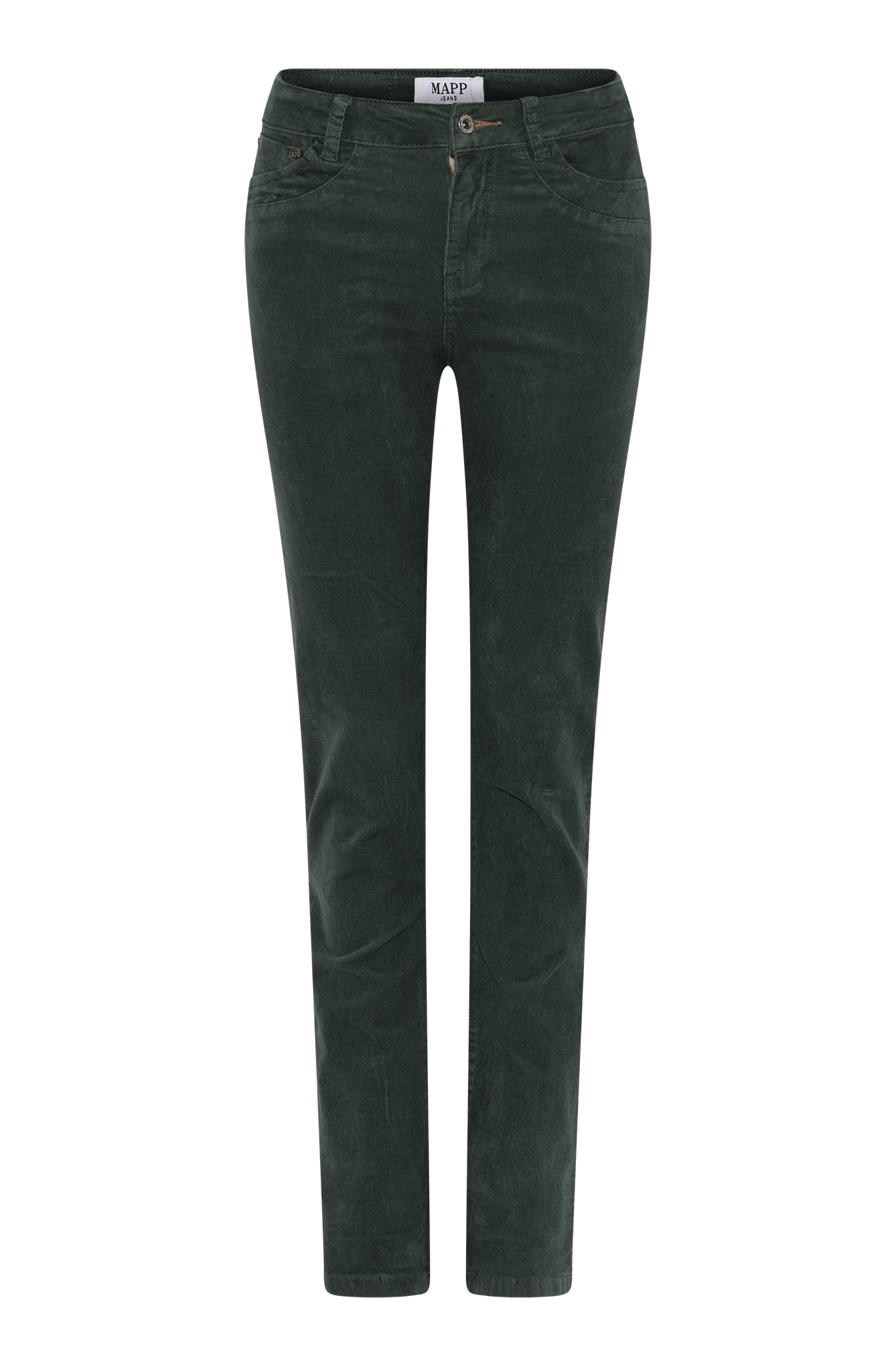 MAPP Patti Straight Baby Corduroy Jeans CORD/FLØJL 546 BOTTLE GREEN
