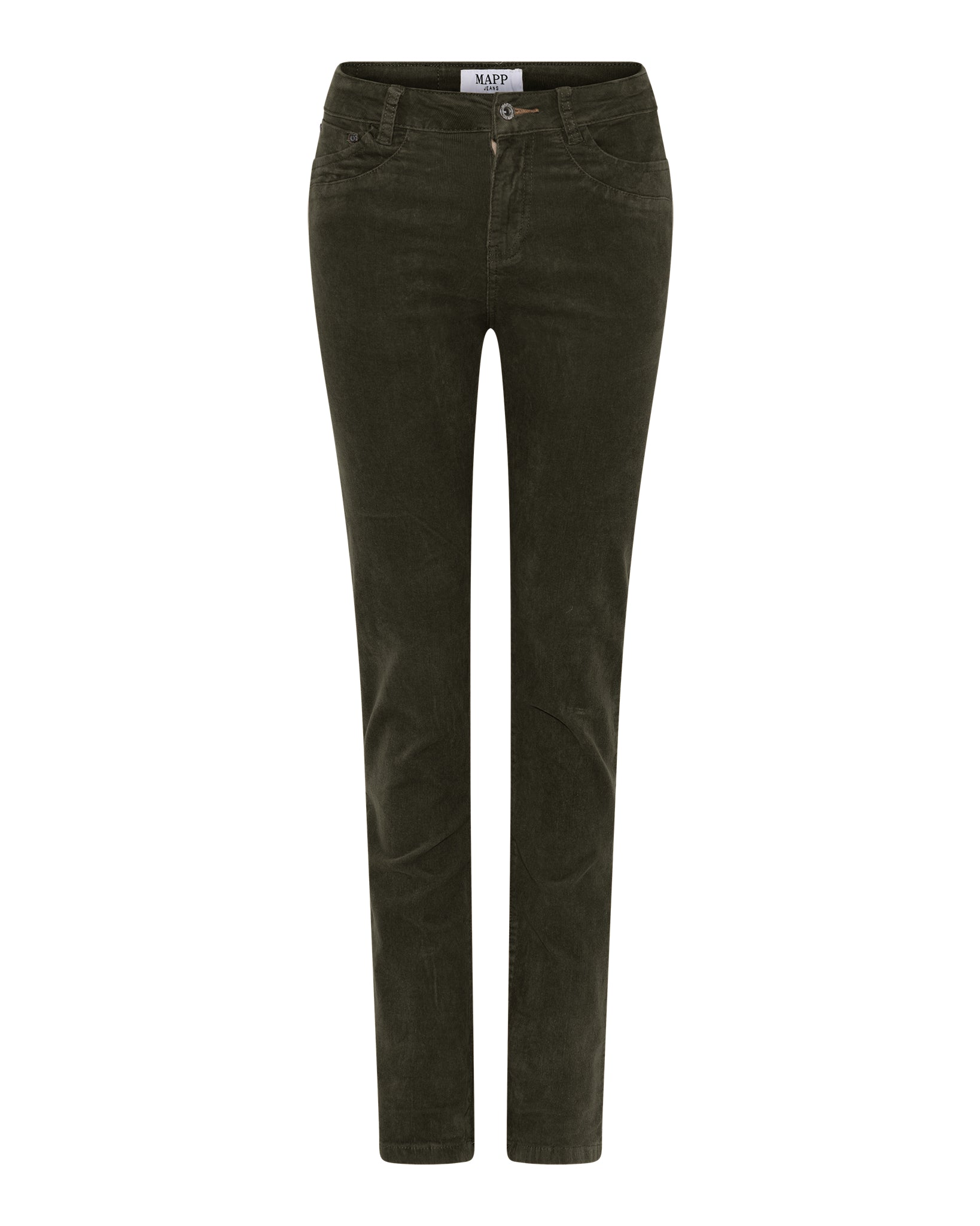 MAPP Patti Straight Baby Corduroy Jeans CORD/FLØJL 633 OLIVE OIL