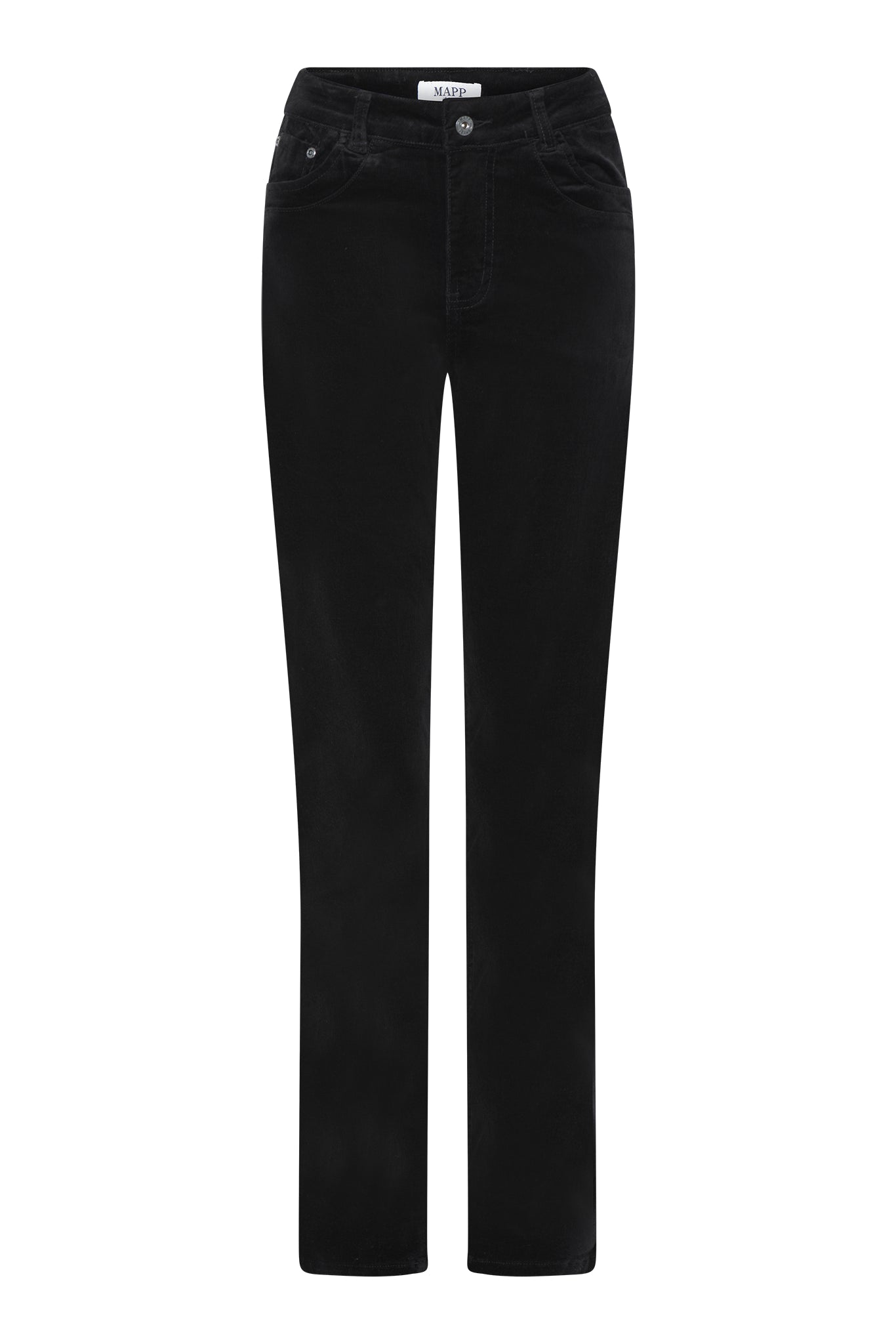 MAPP PATTI STRAIGHT BABY CORDUROY JEANS CORD/FLØJL 80 BLACK
