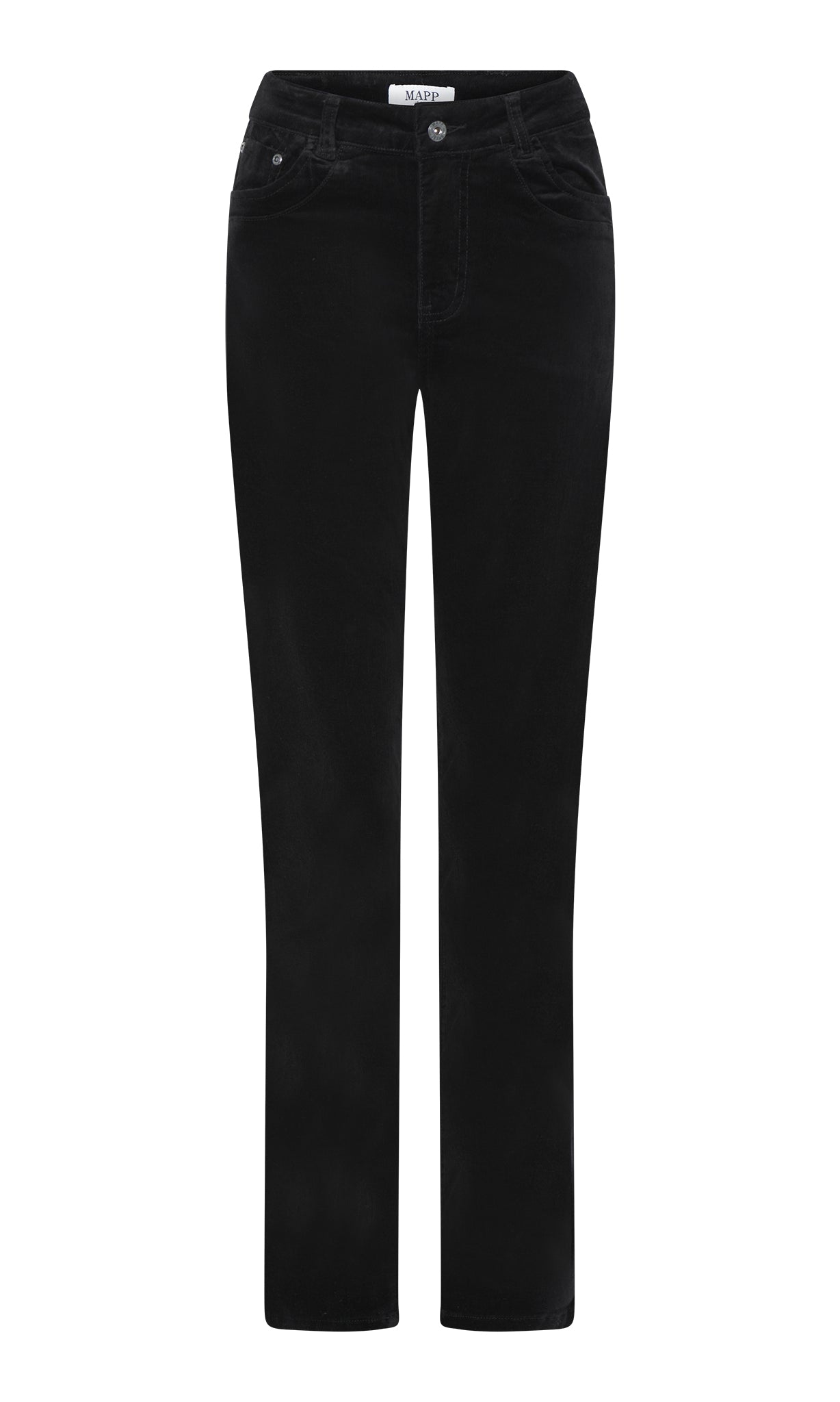 MAPP PATTI STRAIGHT BABY CORDUROY JEANS CORD/FLØJL 80 BLACK