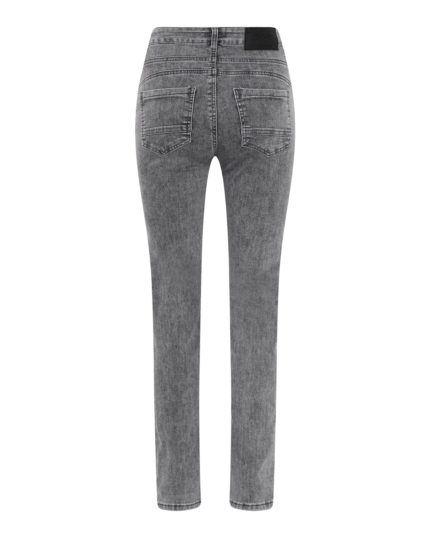 MAPP Patti Straight Leg Denim Jeans DENIM/TWILL 579699 GREY USED DENIM