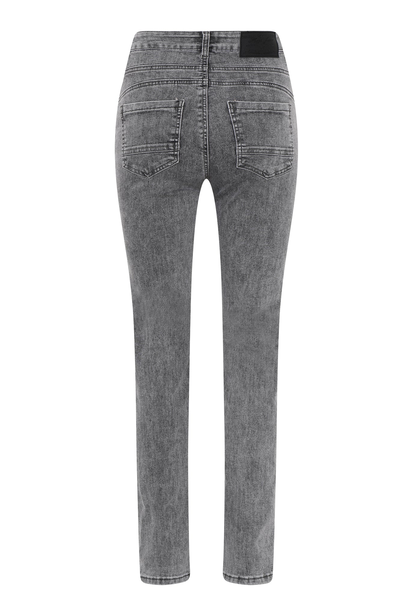 MAPP Patti Straight Leg Denim Jeans DENIM/TWILL 579699 GREY USED DENIM