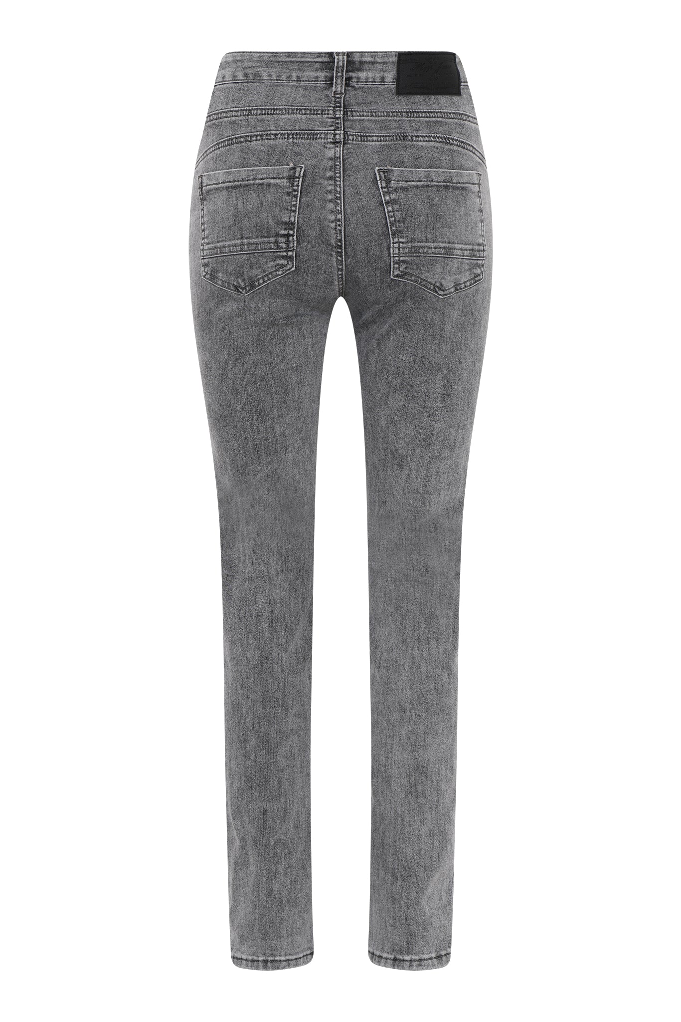 MAPP Patti Straight Leg Denim Jeans DENIM/TWILL 579699 GREY USED DENIM