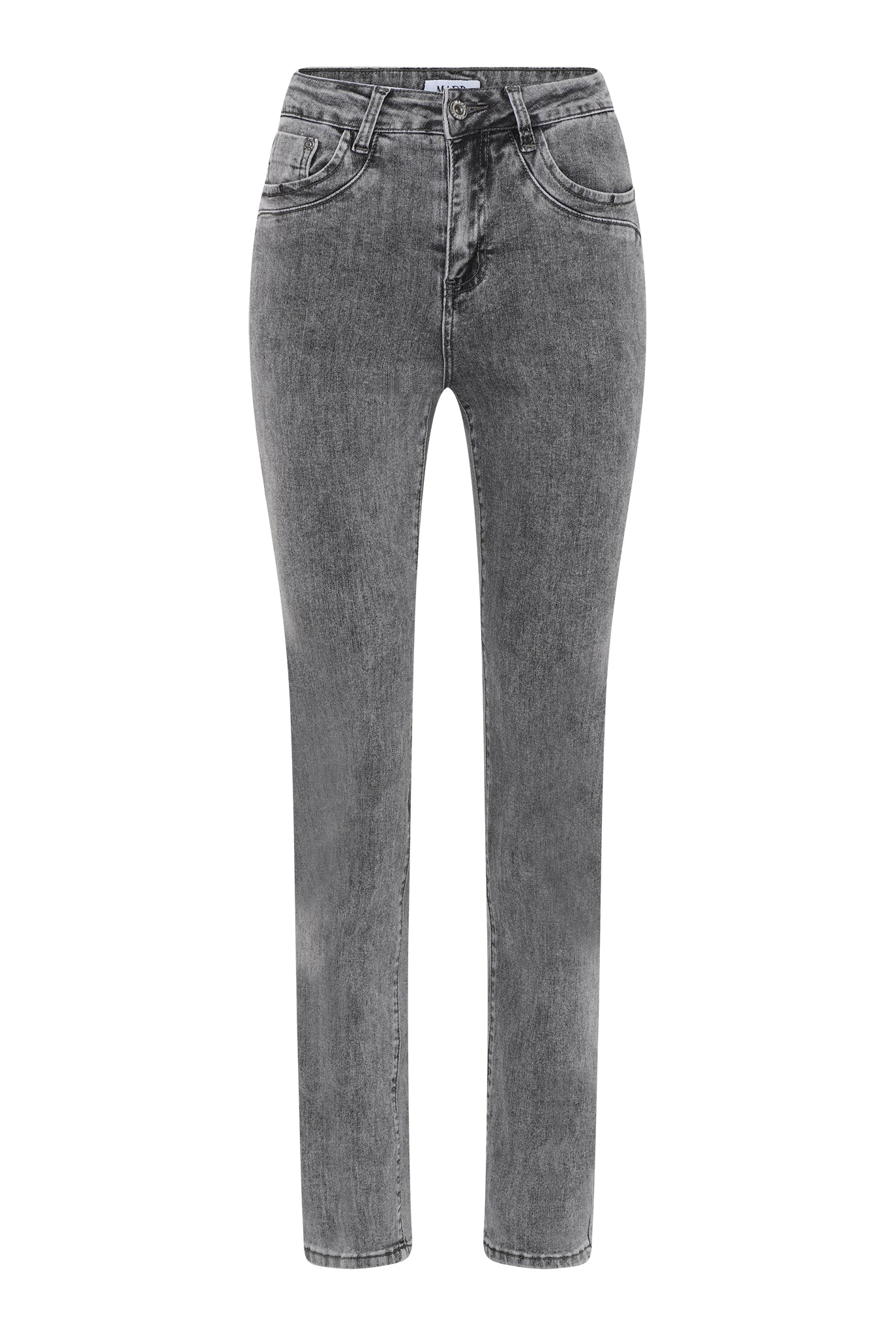 MAPP Patti Straight Leg Denim Jeans DENIM/TWILL 579699 GREY USED DENIM